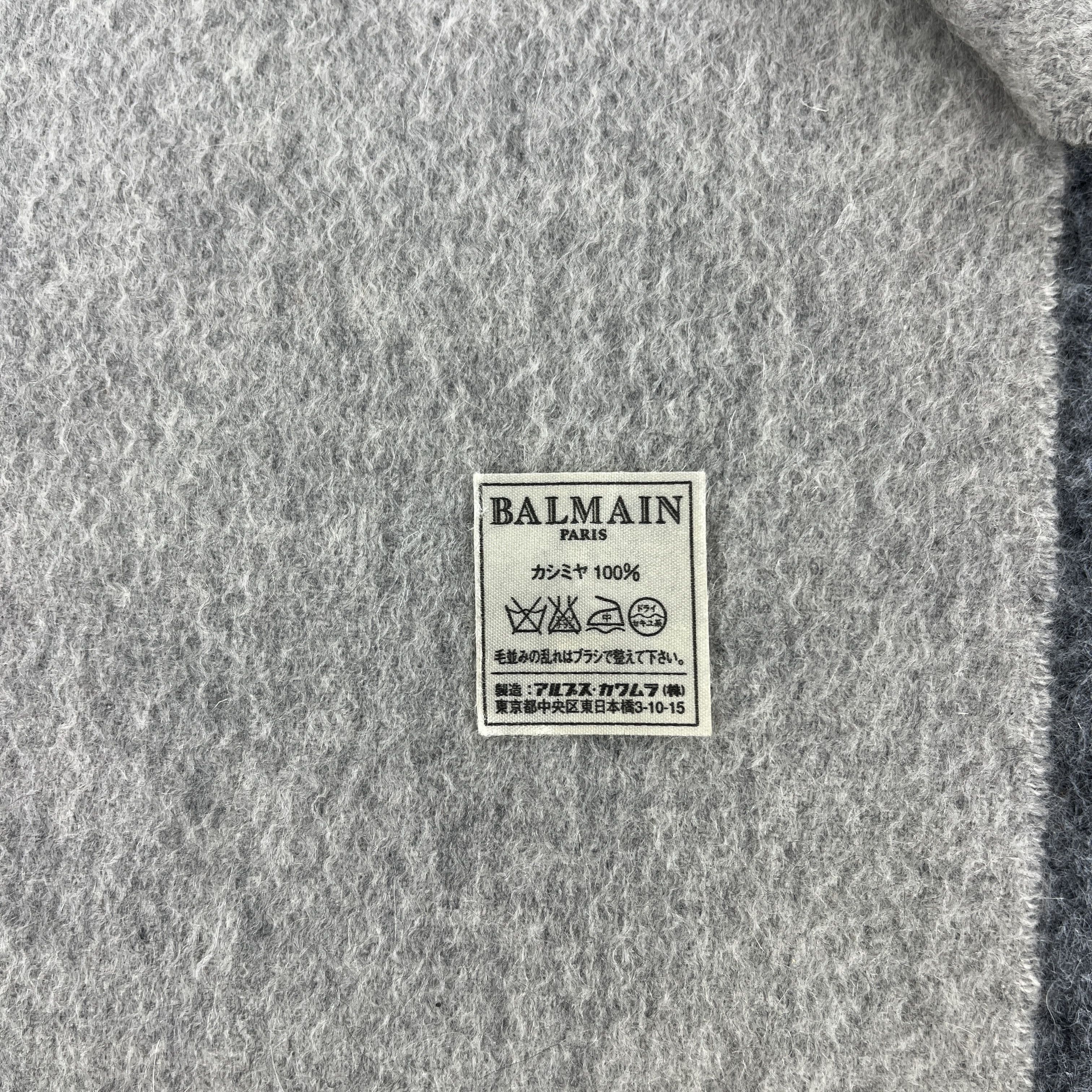 Pierre Balmain × Vintage Vintage Balmain Scarf / Muffler / Neckwear T1420 Size ONE SIZE - 3 Thumbnail