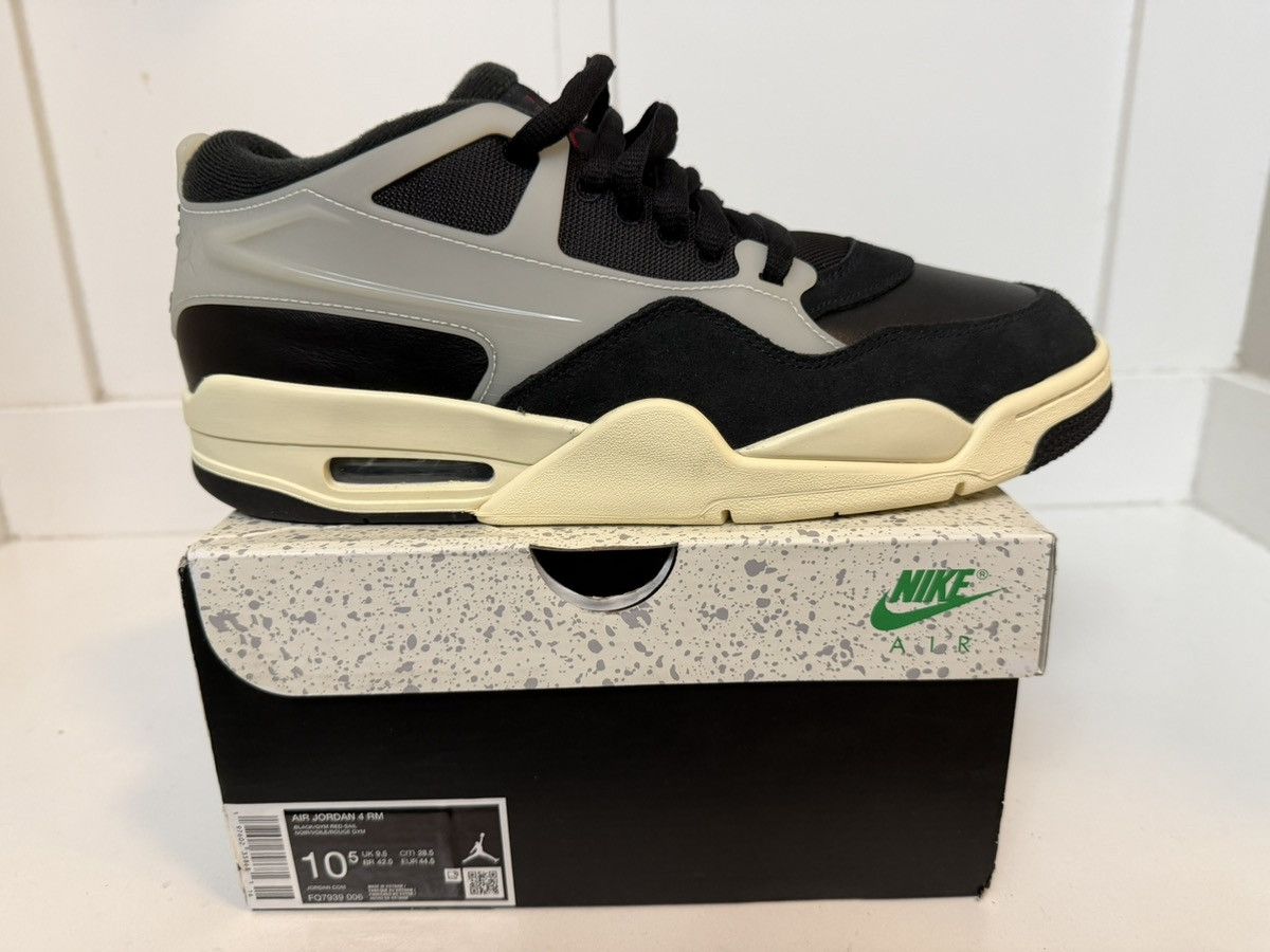 Nike Air Jordan 4 RM Black Sail Gym Noir FQ7939-006