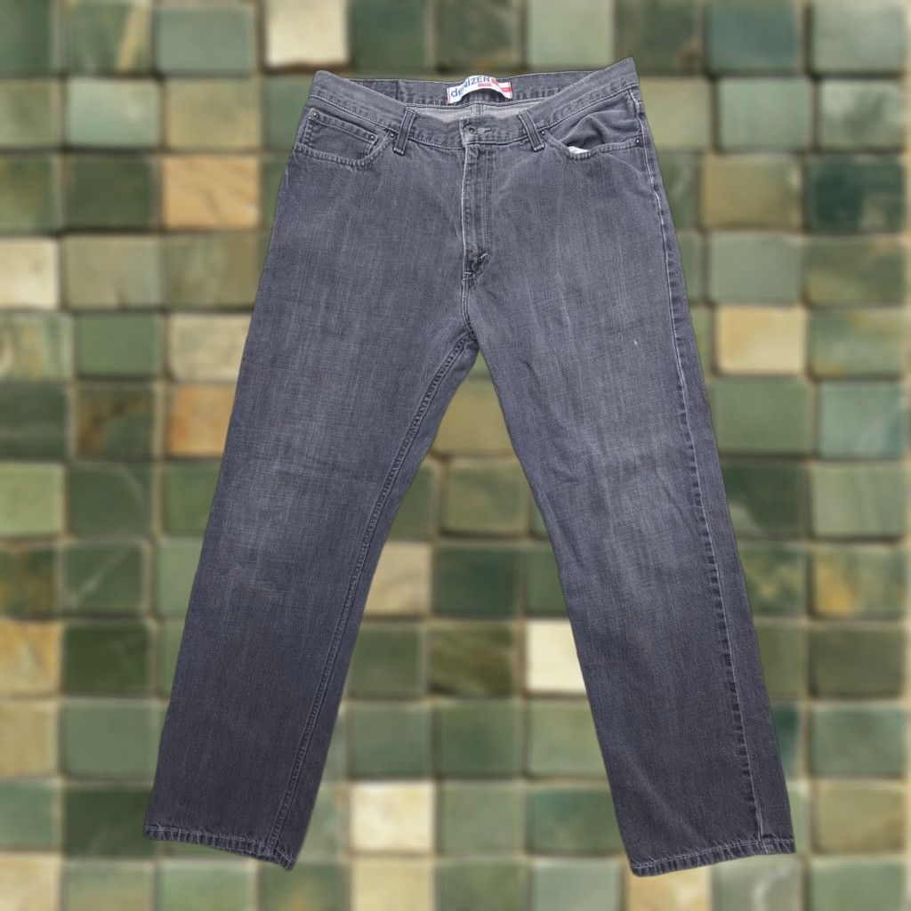 Levi's Vtg Levi's Denizen 236 Jeans Mens 36 x 30 Inseam Gray 2000s Straight 5-Pocket Denim Cotton Regular JeansMens Size US 36 / EU 52 - 1 Thumbnail