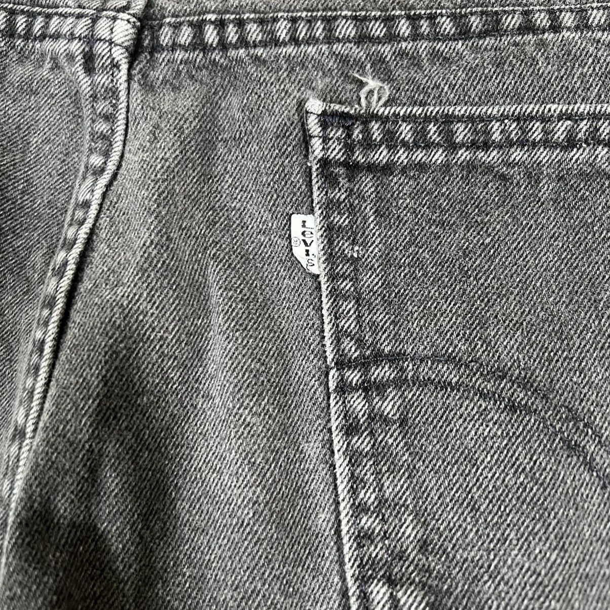 Levi's Vintage Levis Jeans 34x29 Black White Tab Made In USA Faded Size US 34 / EU 50 - 3 Thumbnail