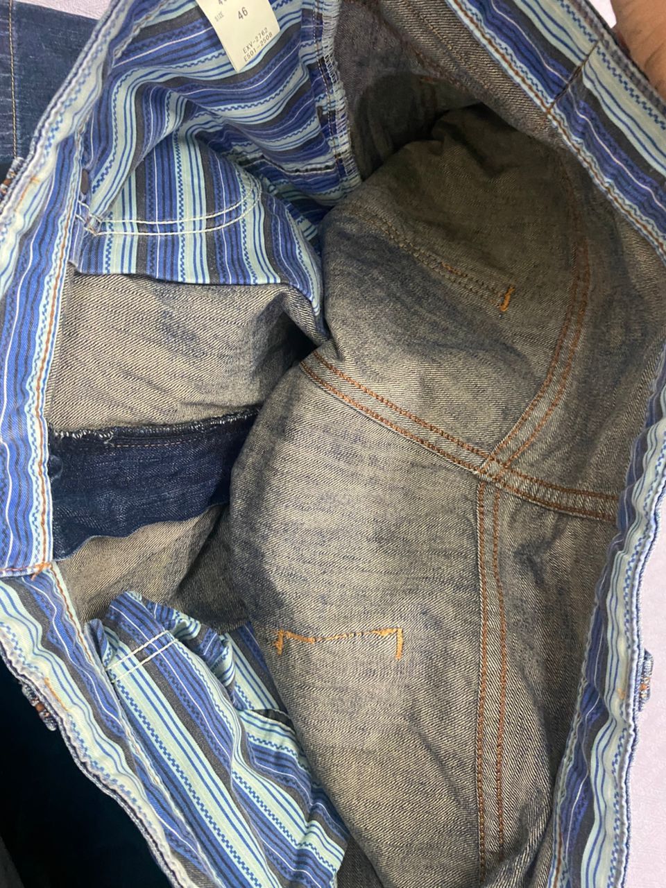 Edwin 💥Best offer💥Vintage Edwin Big Size Distressed Denim Size US 44 / EU 60 - 13 Thumbnail