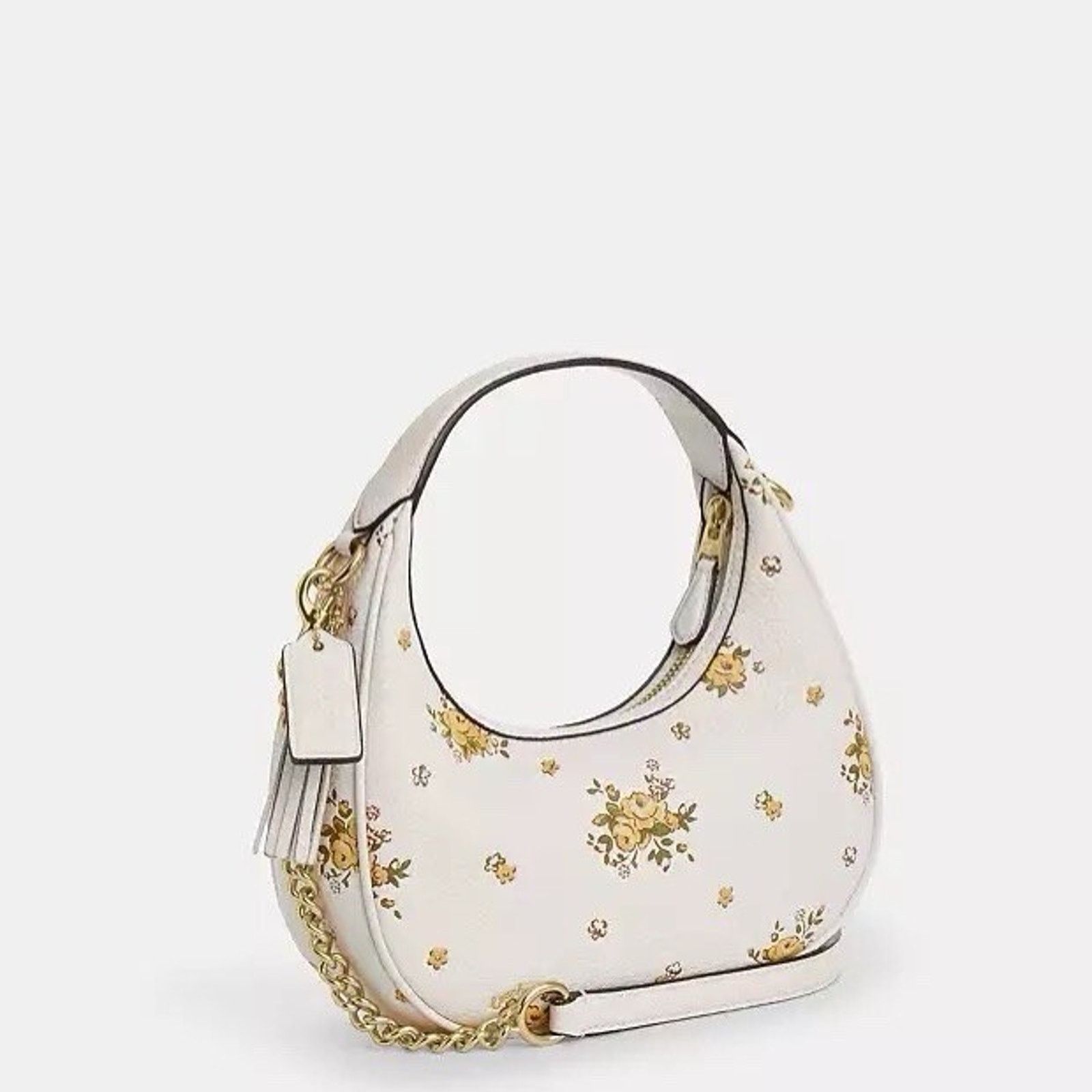 Coach NWT Coach Carmen Mini Crossbody Bag With Floral Print CAK90 Size ONE SIZE - 11 Thumbnail