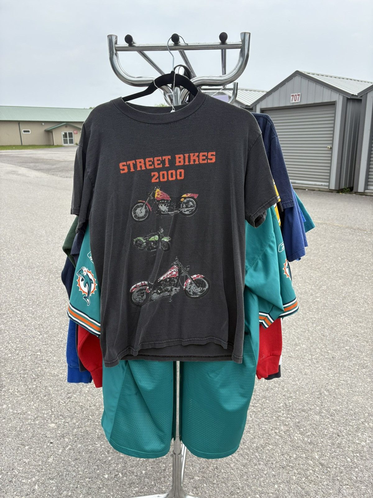 Tultex × Vintage Y2K Street Biker Tultex T-Shirt Size US M / EU 48-50 / 2 - 1 Thumbnail