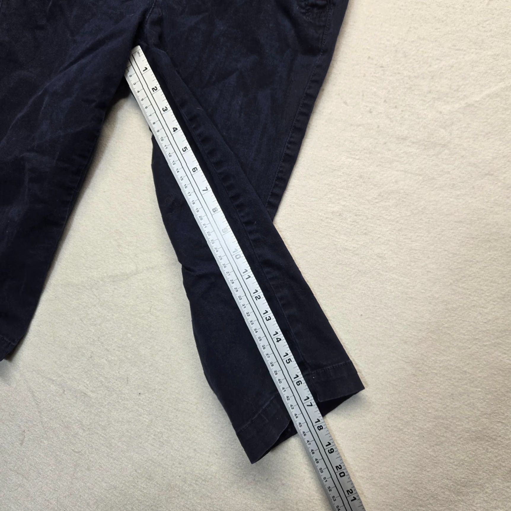 Gloria Vanderbilt GLORIA VANDERBILT Pants Chino Petite 6P Blue Stretch Amanda Trousers Women's Straight Leg Mini Review Vintage No? (Ensure proper) Size 28" / US 6 / IT 42 - 6 Thumbnail