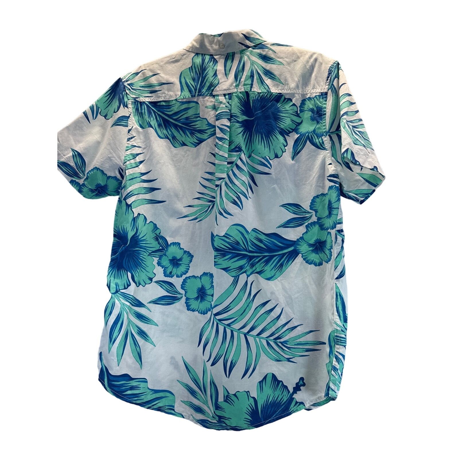 Chubbies Chubbies Friday White Blue Short Sleeve Button-up men sz L Size US L / EU 52-54 / 3 - 3 Thumbnail