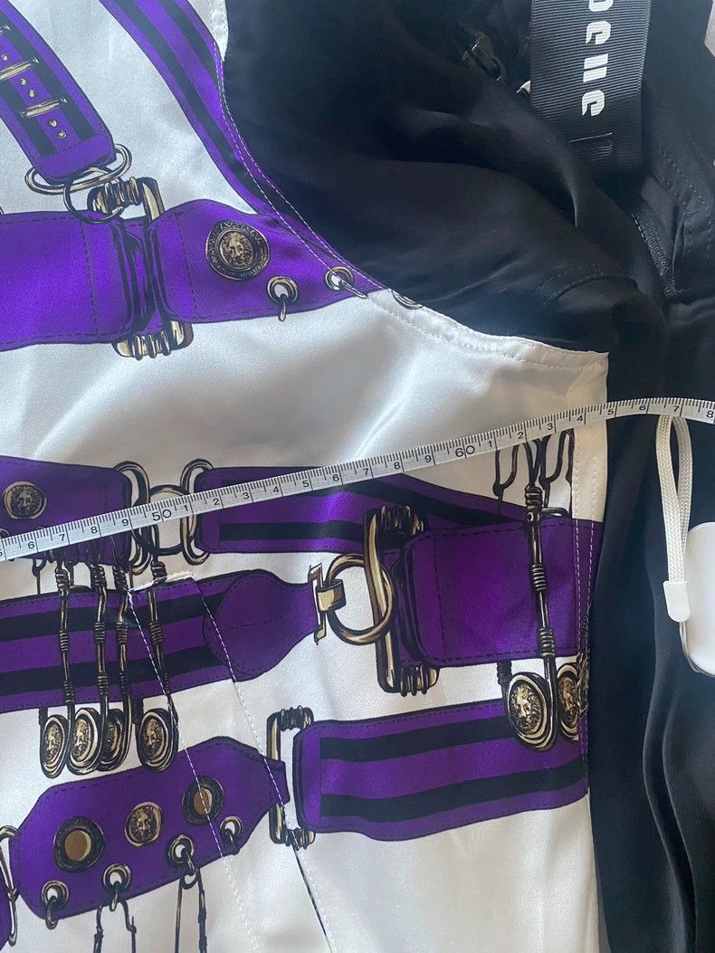 Versace Versace Mulberry silk jacket Size US L / EU 52-54 / 3 - 9 Thumbnail