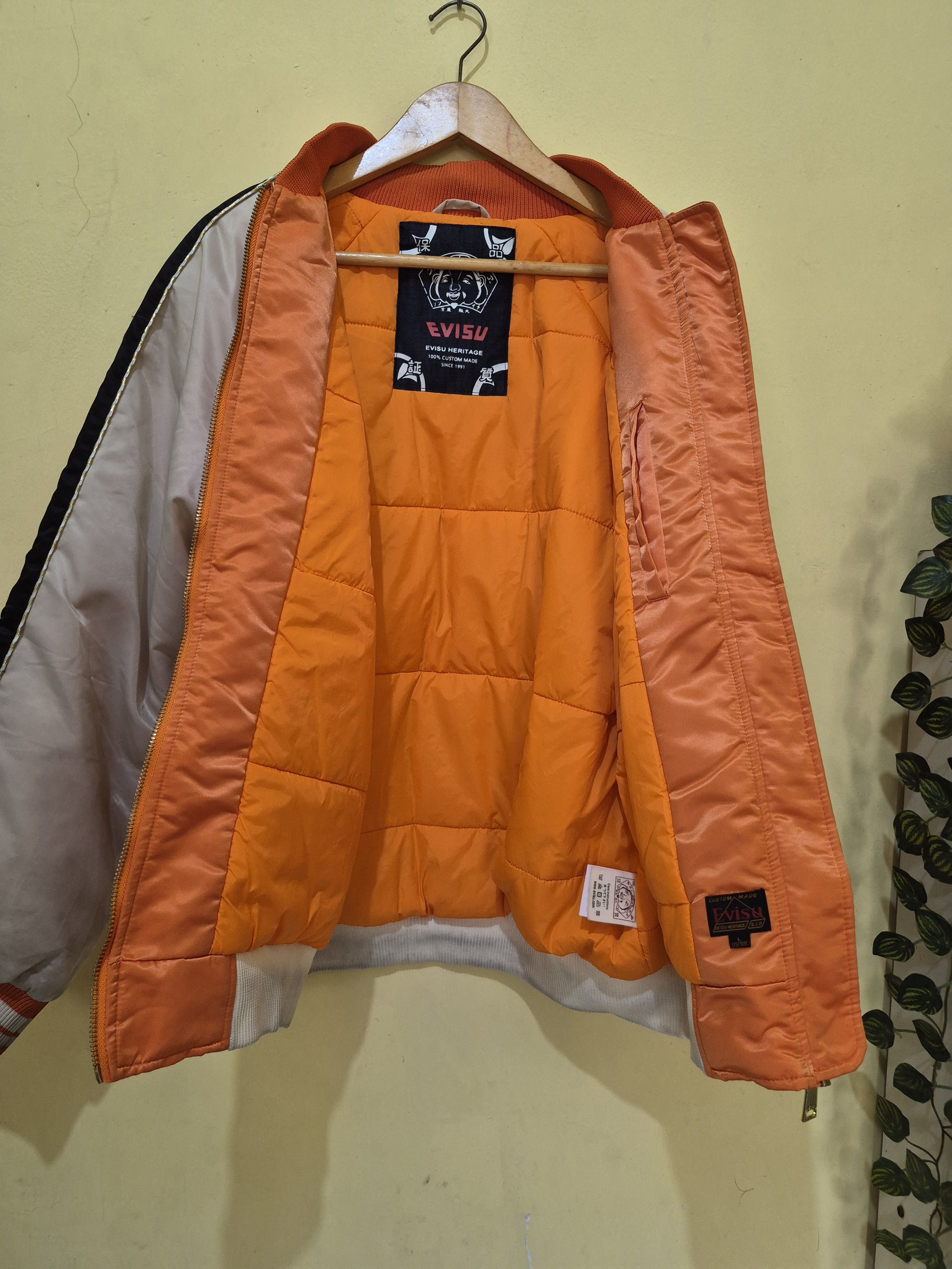 Evisu EVISU FUJIN TWINS EMBROIDERED JACKET Size US L / EU 52-54 / 3 - 3 Thumbnail