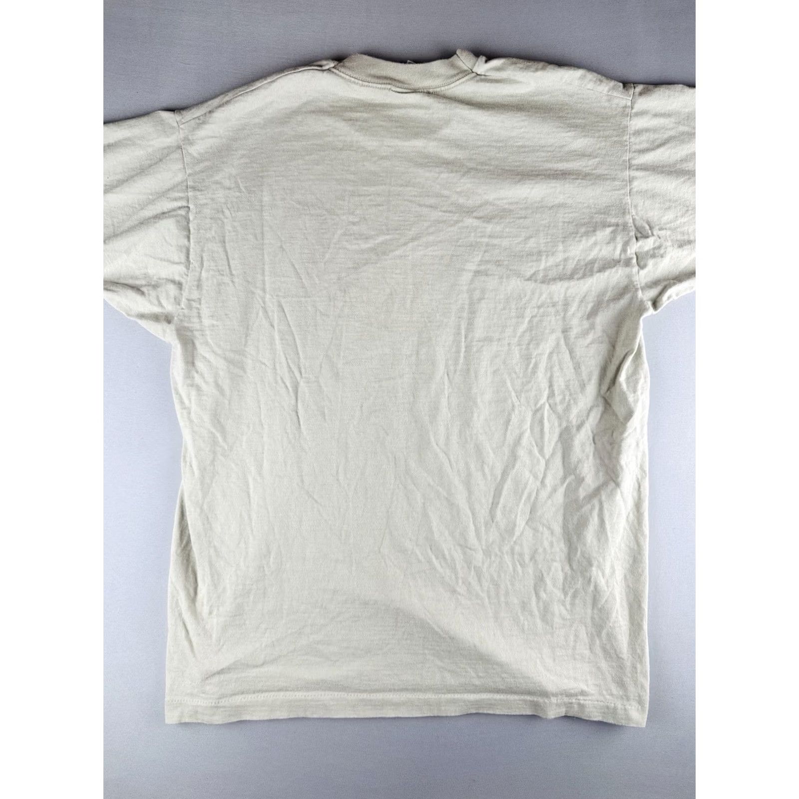 Fruit Of The Loom VINTAGE 90s Astragal Press Tee Shirt Cream XL Mens 90s Books Short Sleeve Graphic T-Shirt Fruit of the Loom Size US XL / EU 56 / 4 - 7 Thumbnail