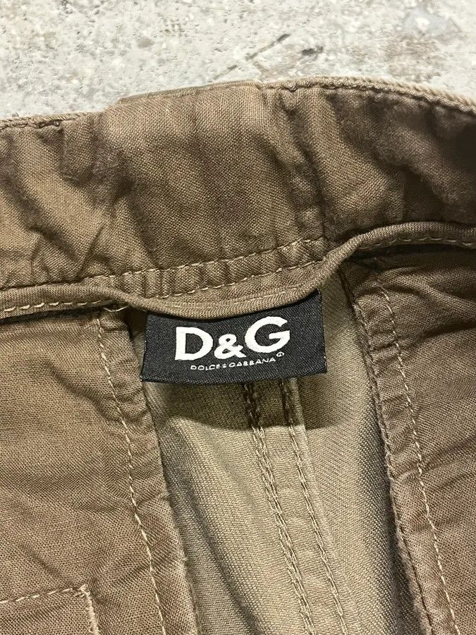 Designer × Dolce & Gabbana × Vintage SS2008 Dolce & Gabbana Multi Pockets Khaki Green Pants Size US 30 / EU 46 - 9 Thumbnail