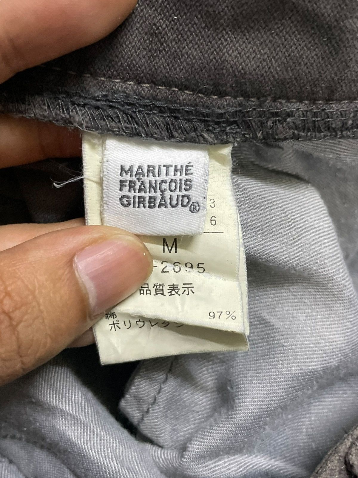 Marithe + Francois Girbaud Vintage Marithe Francois Girbaud Rusty Gorpcore Cargo Pants Size US 32 / EU 48 - 12 Thumbnail