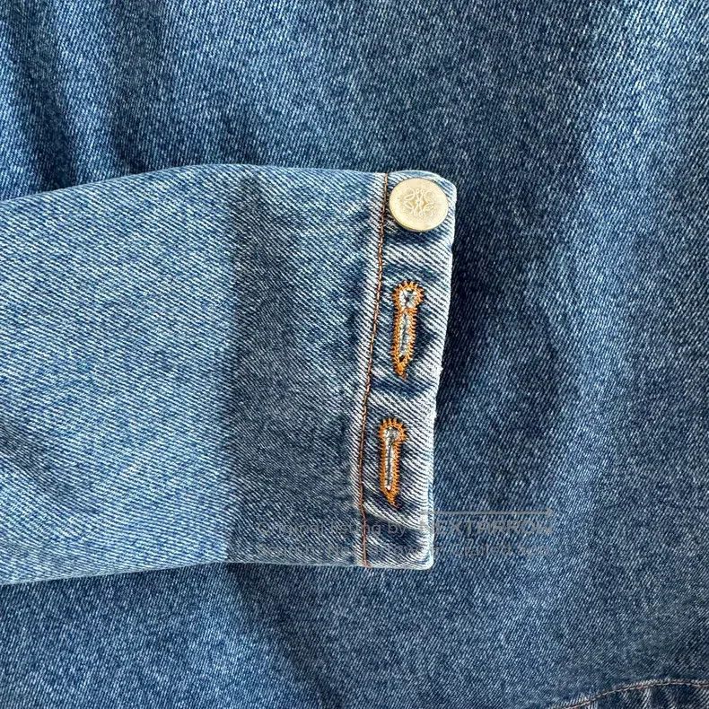 Loewe LOEWE Denim Jacket, Classic Style, Made of 100% Cotton. Br Size XXS / US 00 / IT 34 - 7 Thumbnail
