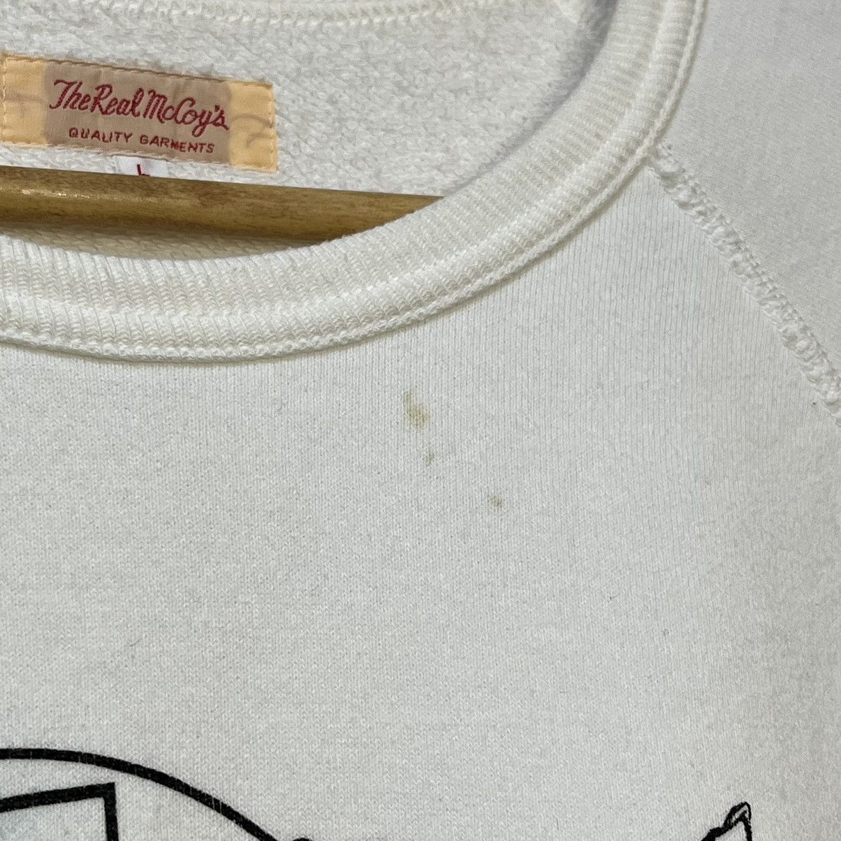 The Real McCoy's USAF F=100 "Fun N' The Hun!...'65" Short Sleeve Sweatshirt Size US L / EU 52-54 / 3 - 8 Thumbnail