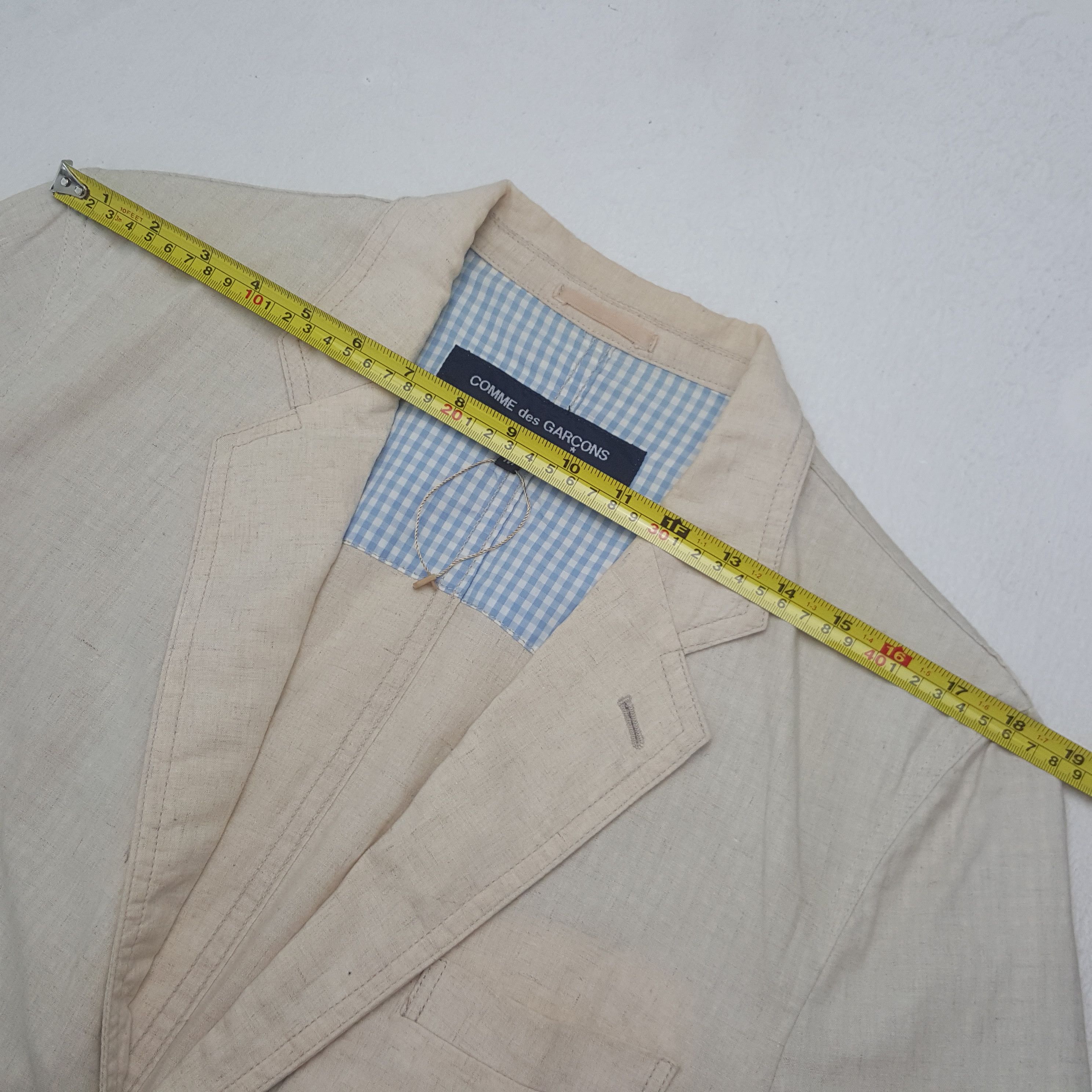 Comme des Garcons Homme Vintage Comme des Garcons Homme Blazer Coat Jacket Size US M / EU 48-50 / 2 - 6 Thumbnail