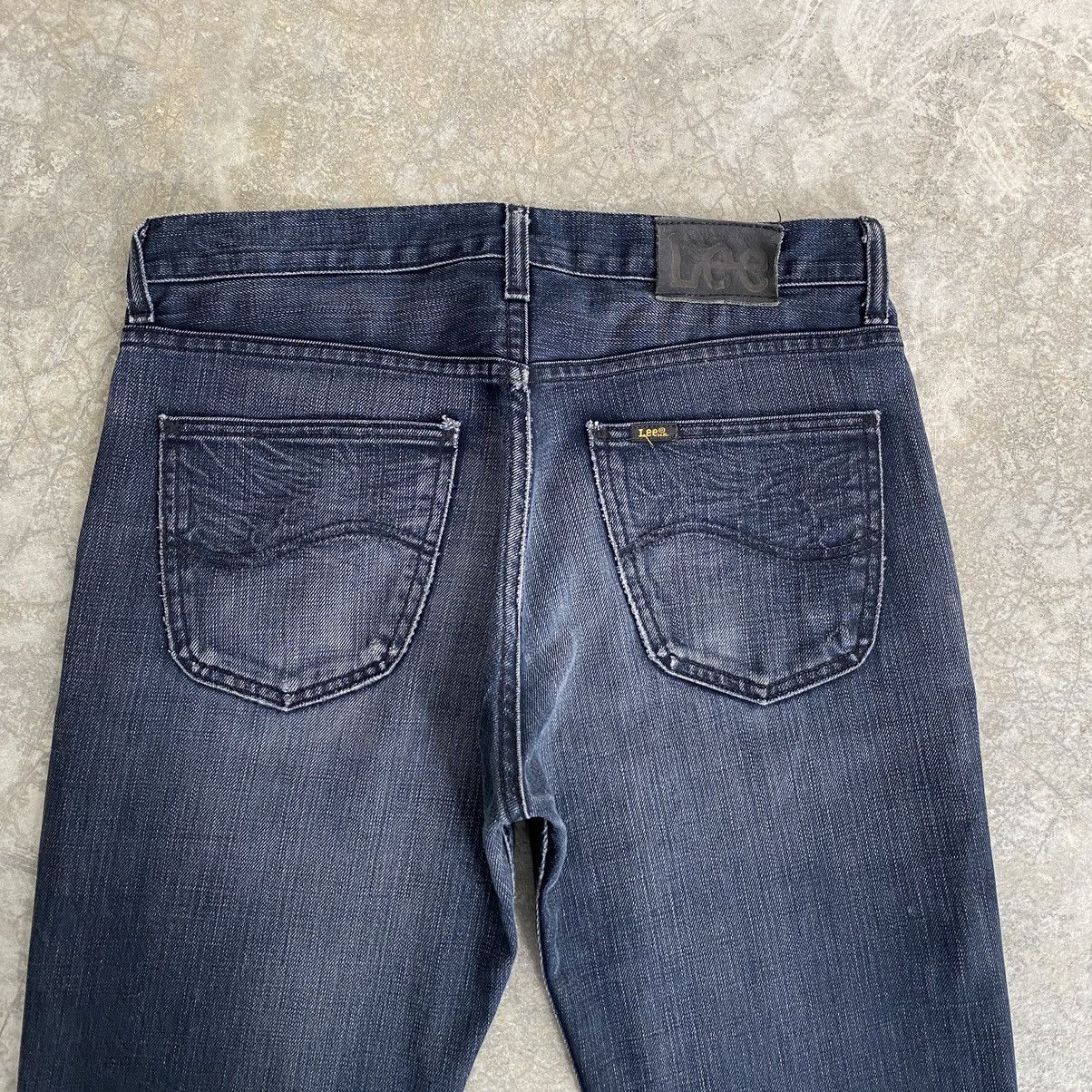 Lee Vintage Lee Faded Black Flared Denim Jeans Size US 34 / EU 50 - 21 Thumbnail