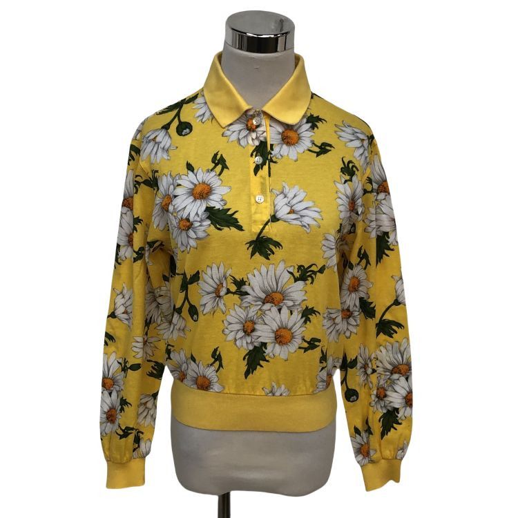 Dior Christian Dior Daisy Print Polo Size S Size S / US 4 / IT 40 - 1 Thumbnail