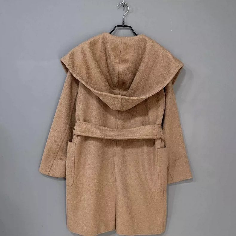 Max Mara Max Mara Rialto hooded bathrobe coat Size L / US 10 / IT 46 - 3 Thumbnail