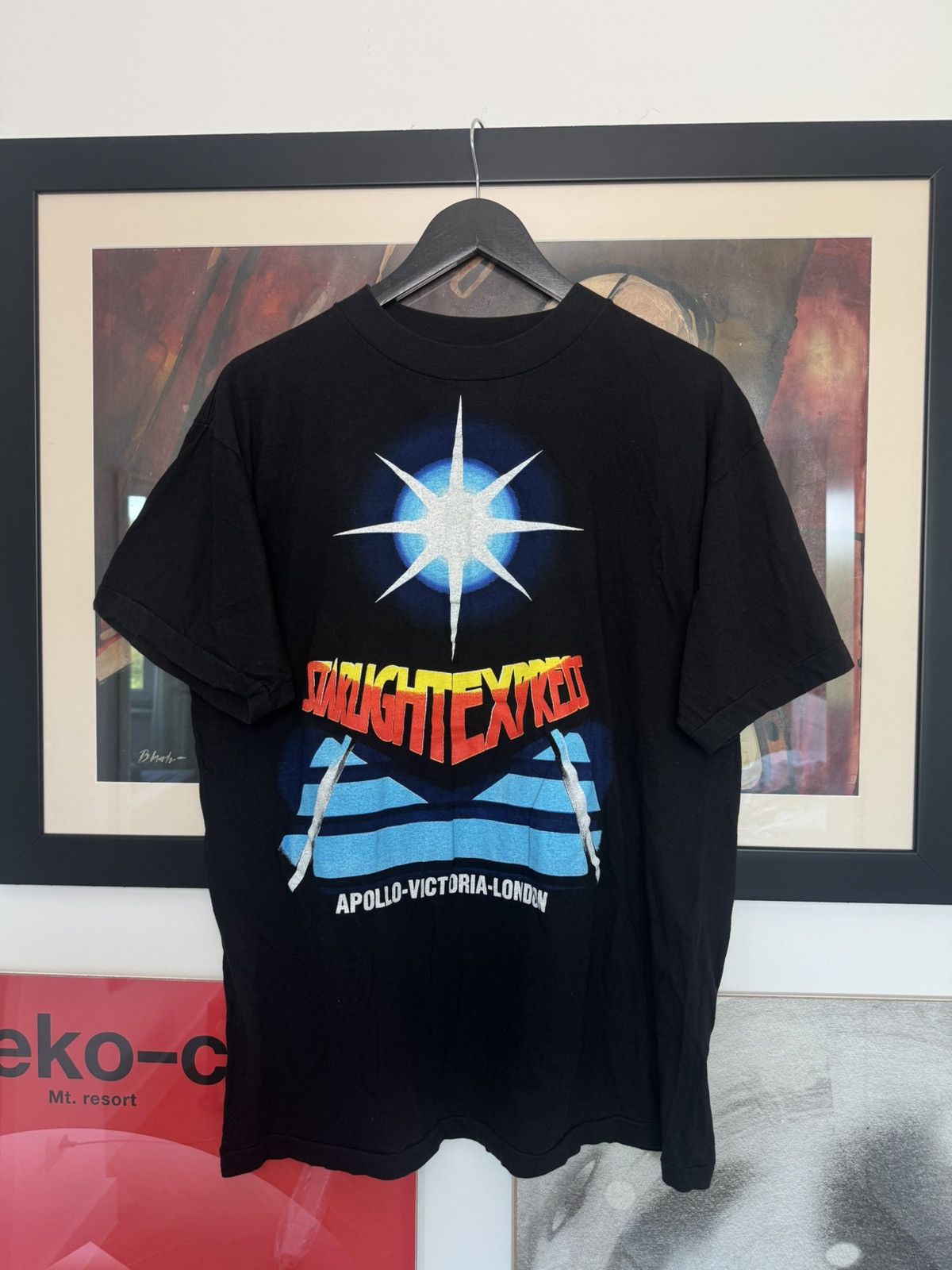 [BAUF] Starlight T-shirt /追跡付 Band Tees × Movie × Vintage Rare Vintage 80s Starlight