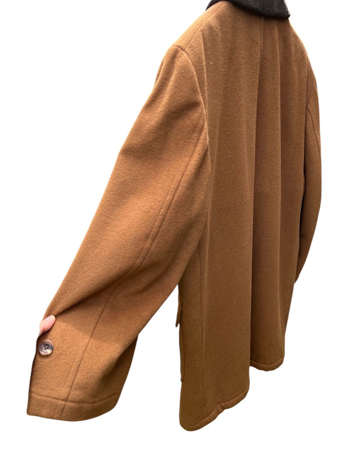 Burberry Vintage Burberry wool heavy long coat Size US L / EU 52-54 / 3 - 13 Thumbnail