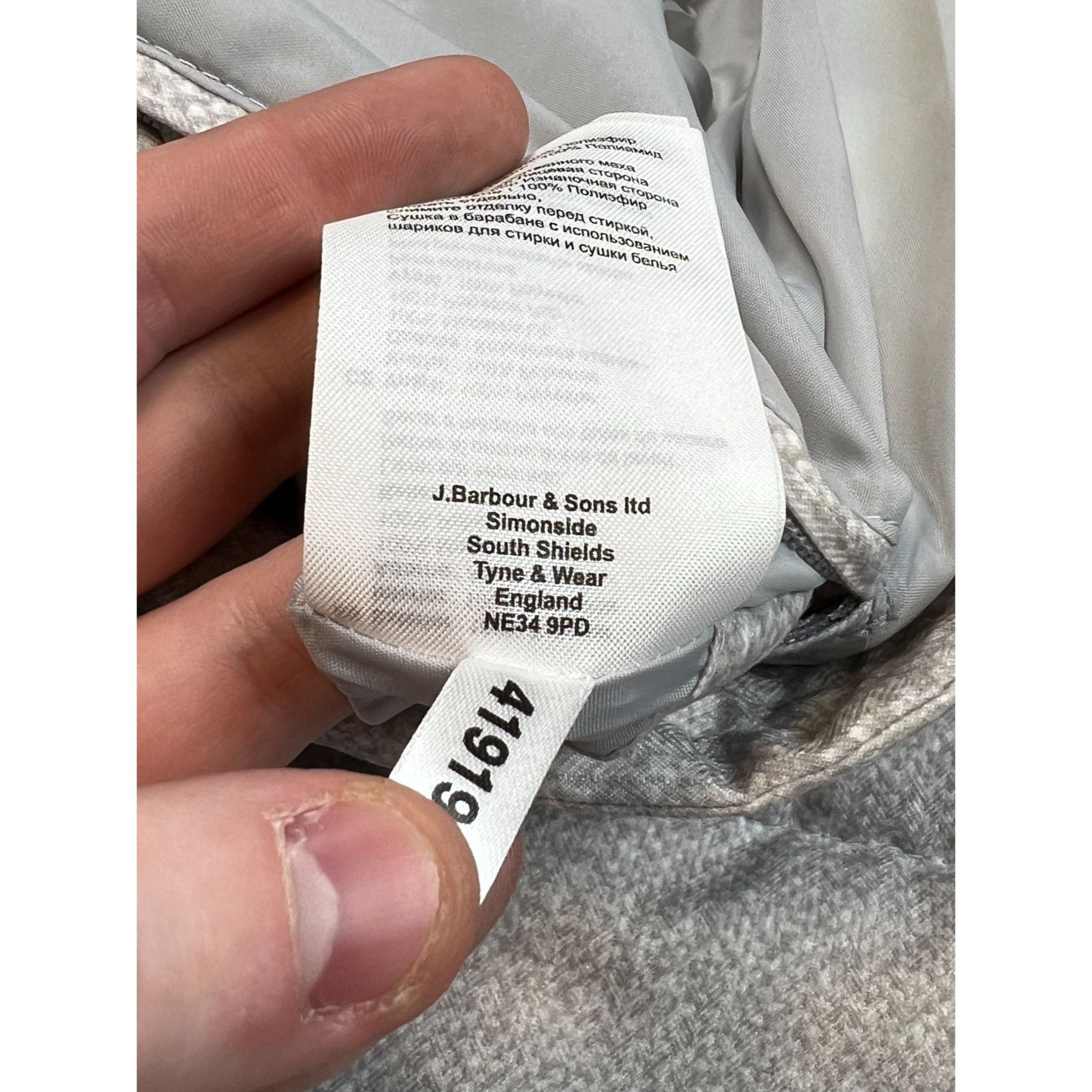 Barbour Barbour Sternway Quilt Synthetic Down Coat (Y0694) Size XL / US 12-14 / IT 48-50 - 18 Thumbnail