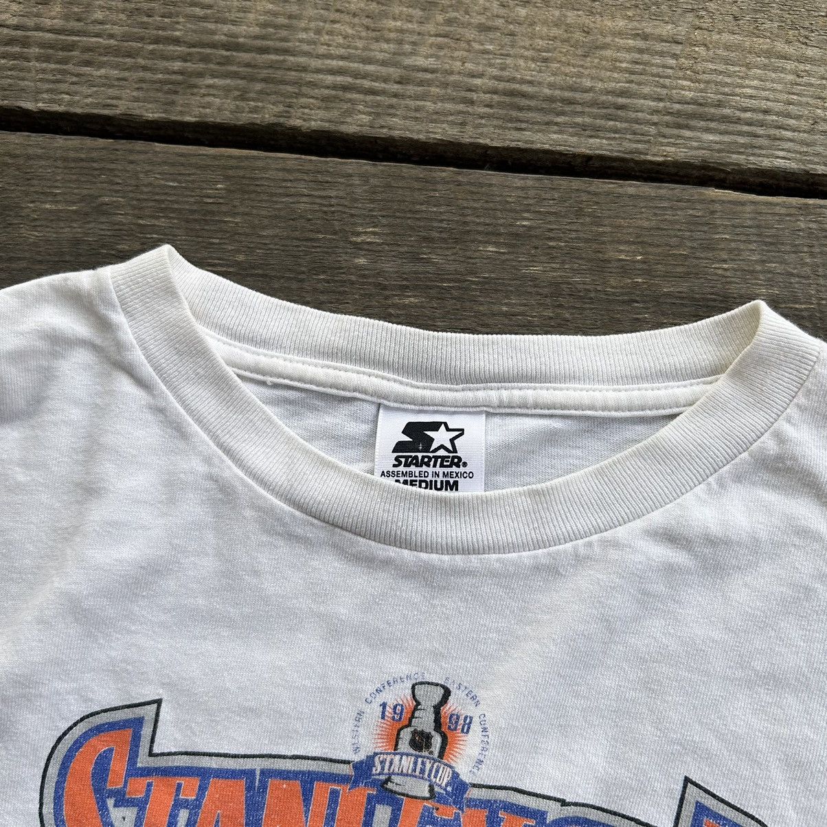 NHL Vintage 1998 Detroit Red Wings Stanley Cup Champs T Shirt Size US M / EU 48-50 / 2 - 8 Thumbnail
