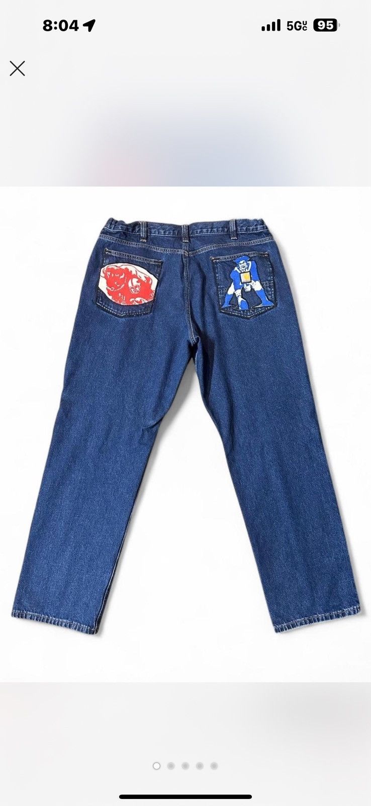 Carhartt custom NFL Carhartt jeans Size US 40 / EU 56 - 1 Thumbnail