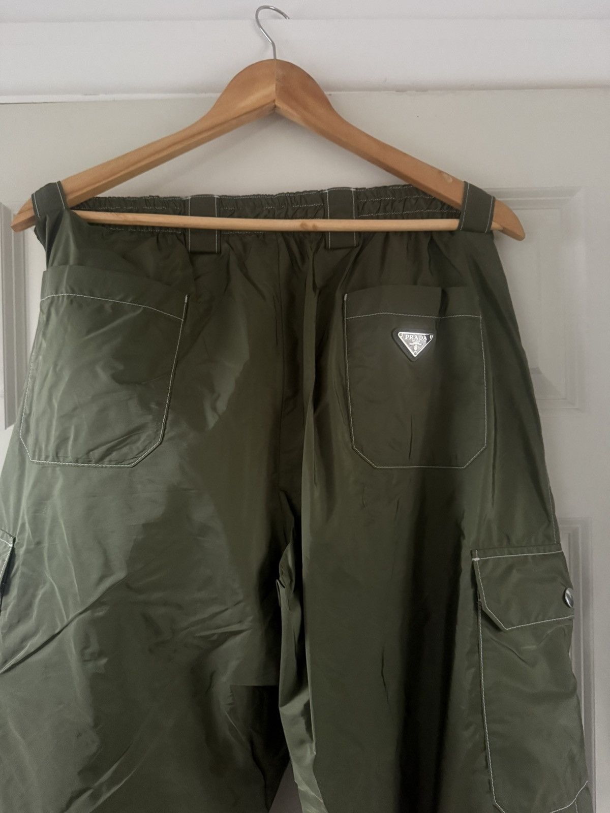 Prada Prada Nylon Cargo Trouser Pants Size US 34 / EU 50 - 6 Thumbnail