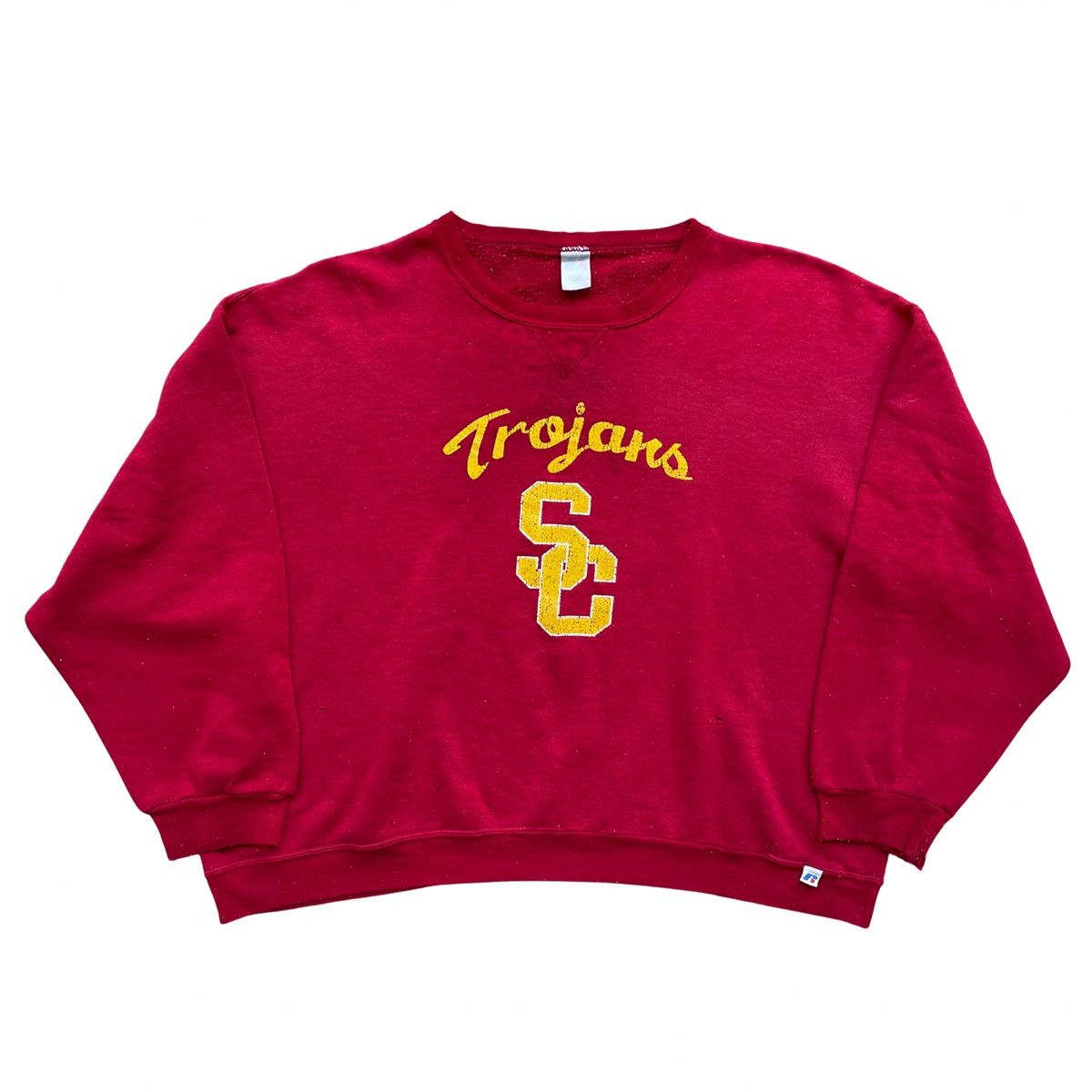 Russell Athletic Vintage Y2K USC Trojans Russell Athletic Crewneck Sweatshirt Size US XXL / EU 58 / 5 - 1 Thumbnail