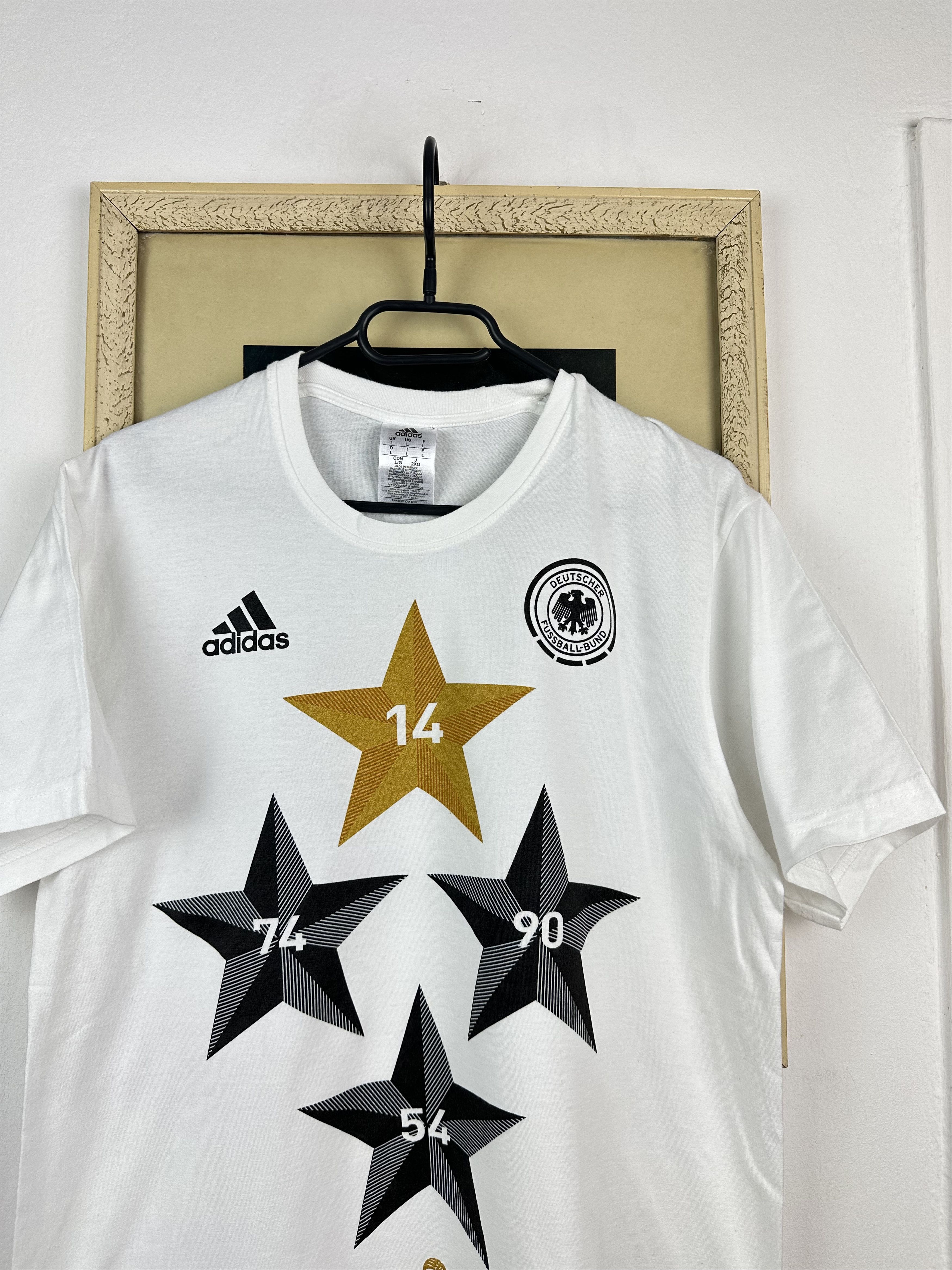Adidas Adidas Germany World Cup Winners Shirt Football Jersey Size US L / EU 52-54 / 3 - 2 Thumbnail