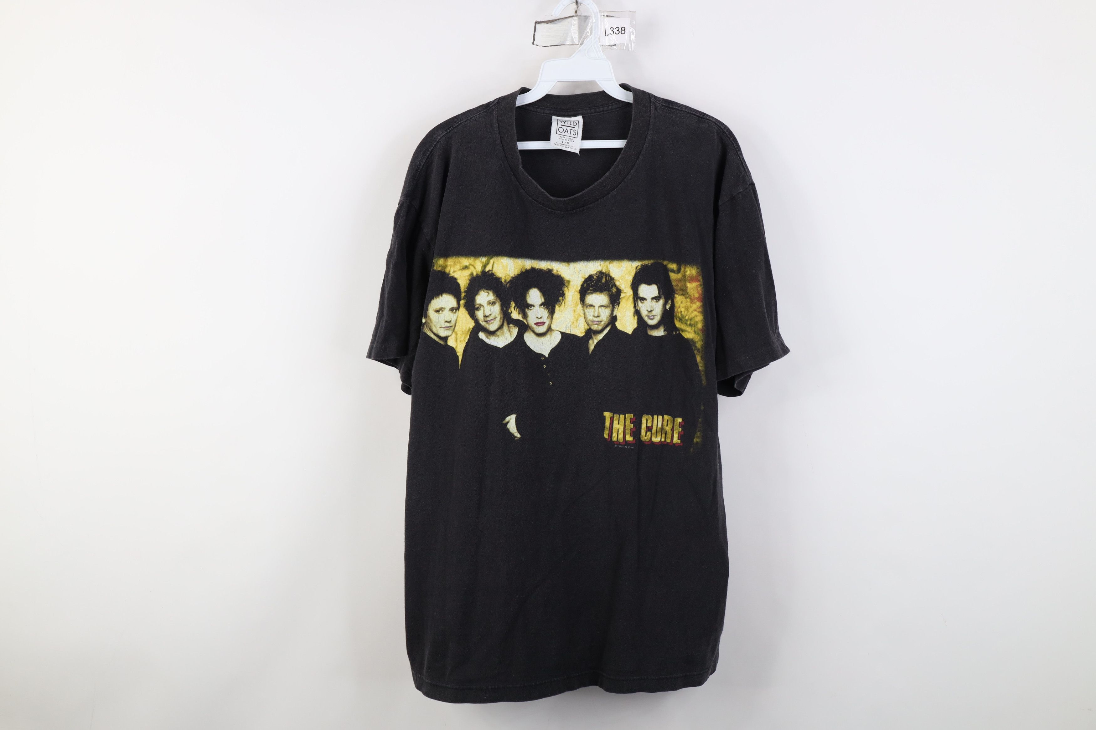 Vintage Vintage 90s 1996 Swing Tour The Cure Band T-Shirt Black USA Size US L / EU 52-54 / 3 - 1 Thumbnail