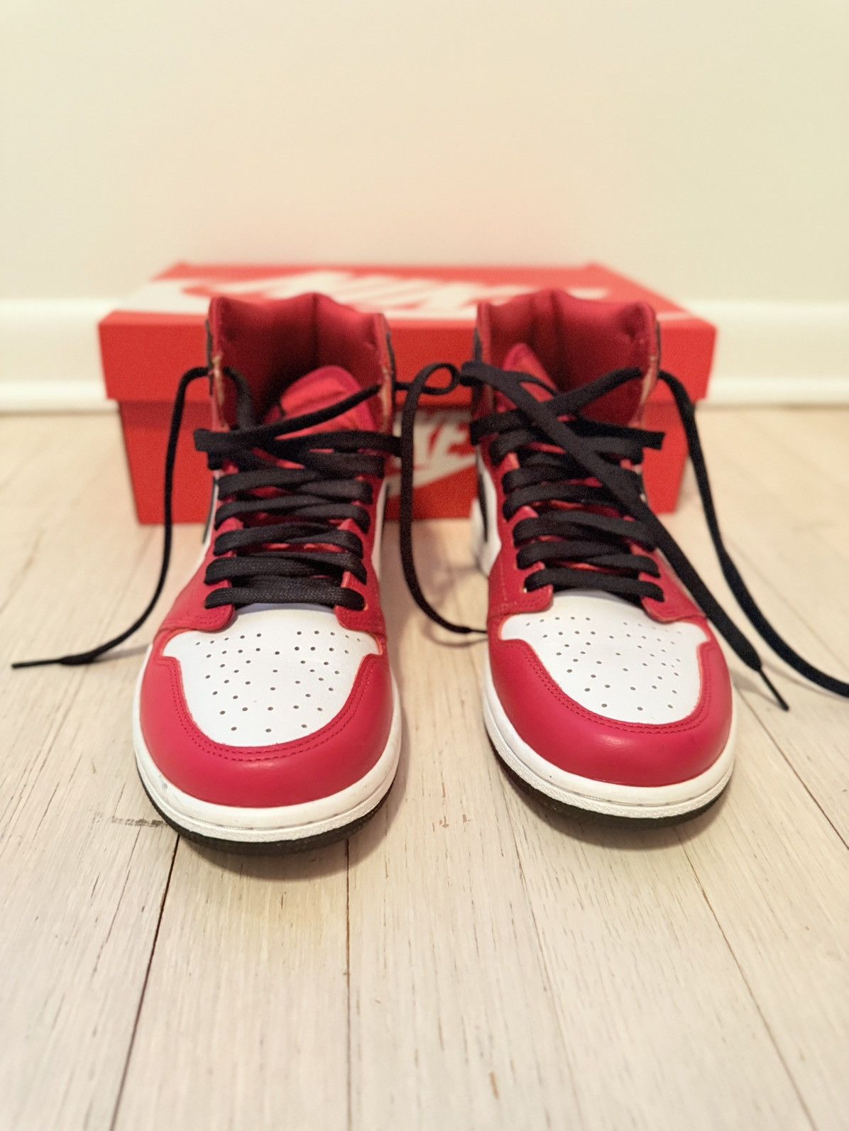 Jordan Brand Jordan 1 Retro High Satin Snake Chicago Size US 10 / IT 40 - 3 Thumbnail
