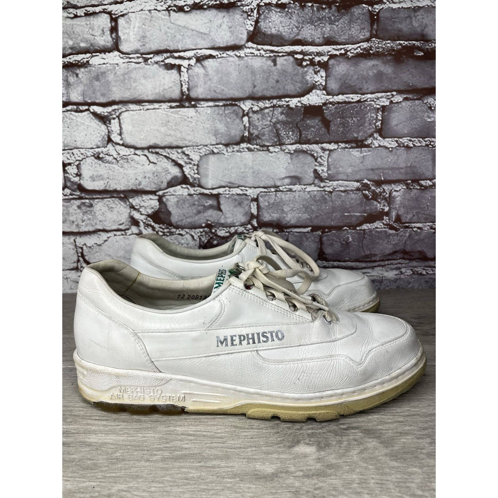 Mephisto Mephisto RunOff Air Bag System White Leather Lace Up Shoes W Size US 9 / IT 39 - 1 Thumbnail
