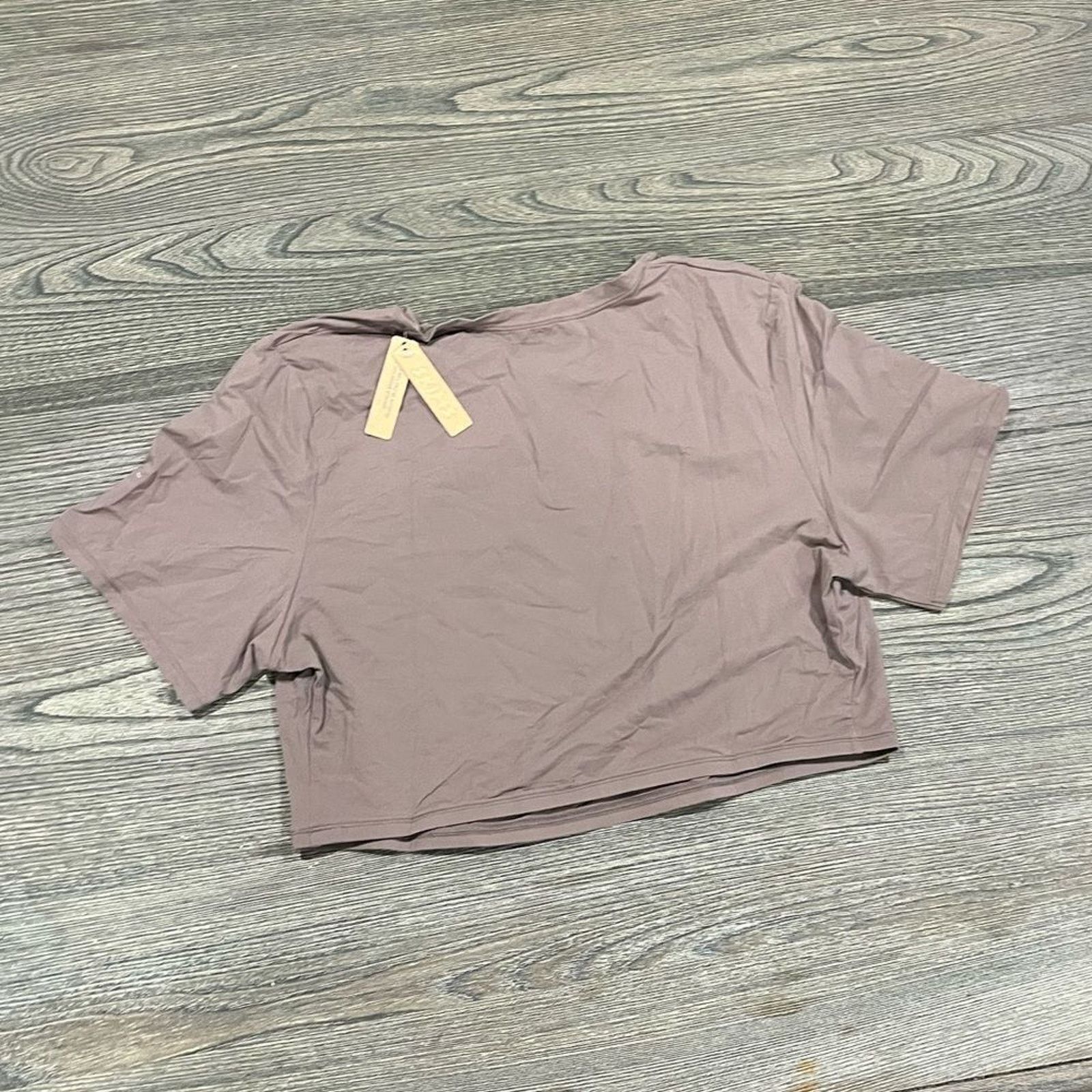 SKIMS NWT Skims Fits Everybody Super Cropped T-Shirt Umber 3X Size 3XL / US 20-22 - 4 Thumbnail
