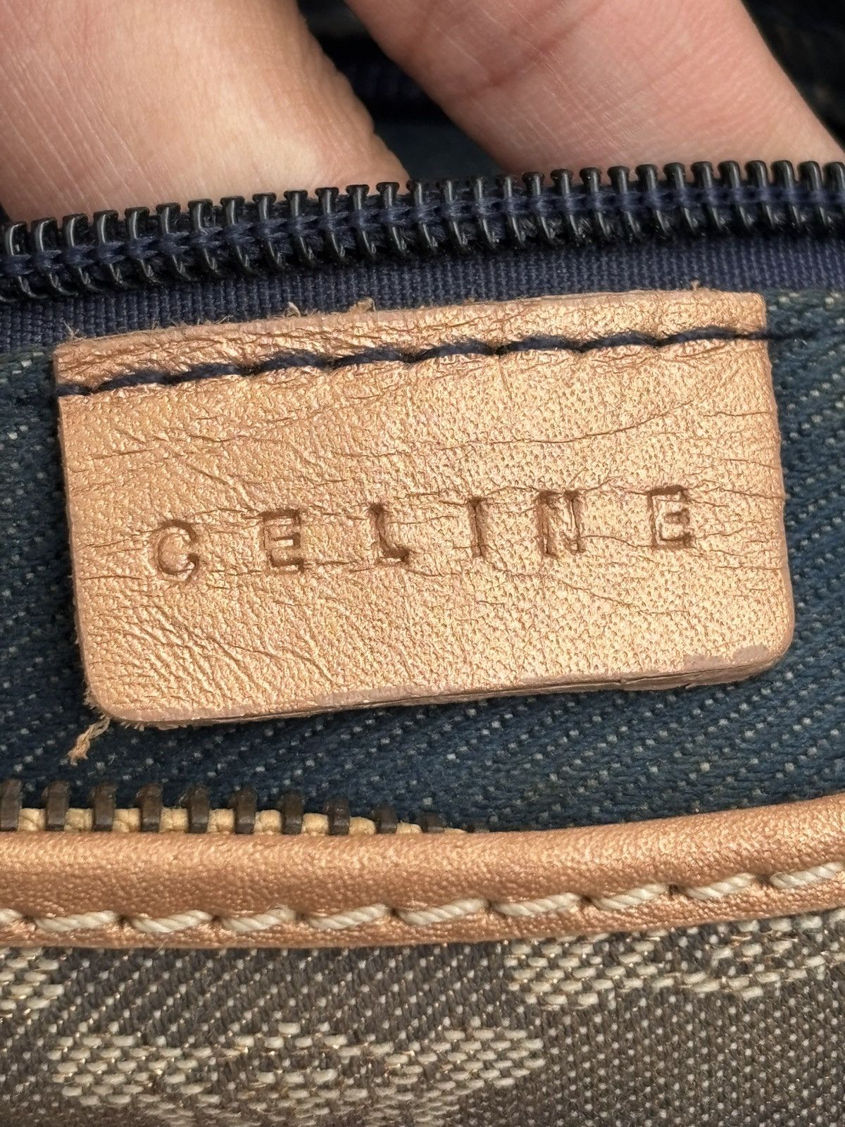 Celine Vintage Macadam Shoulder Bag Size ONE SIZE - 5 Thumbnail