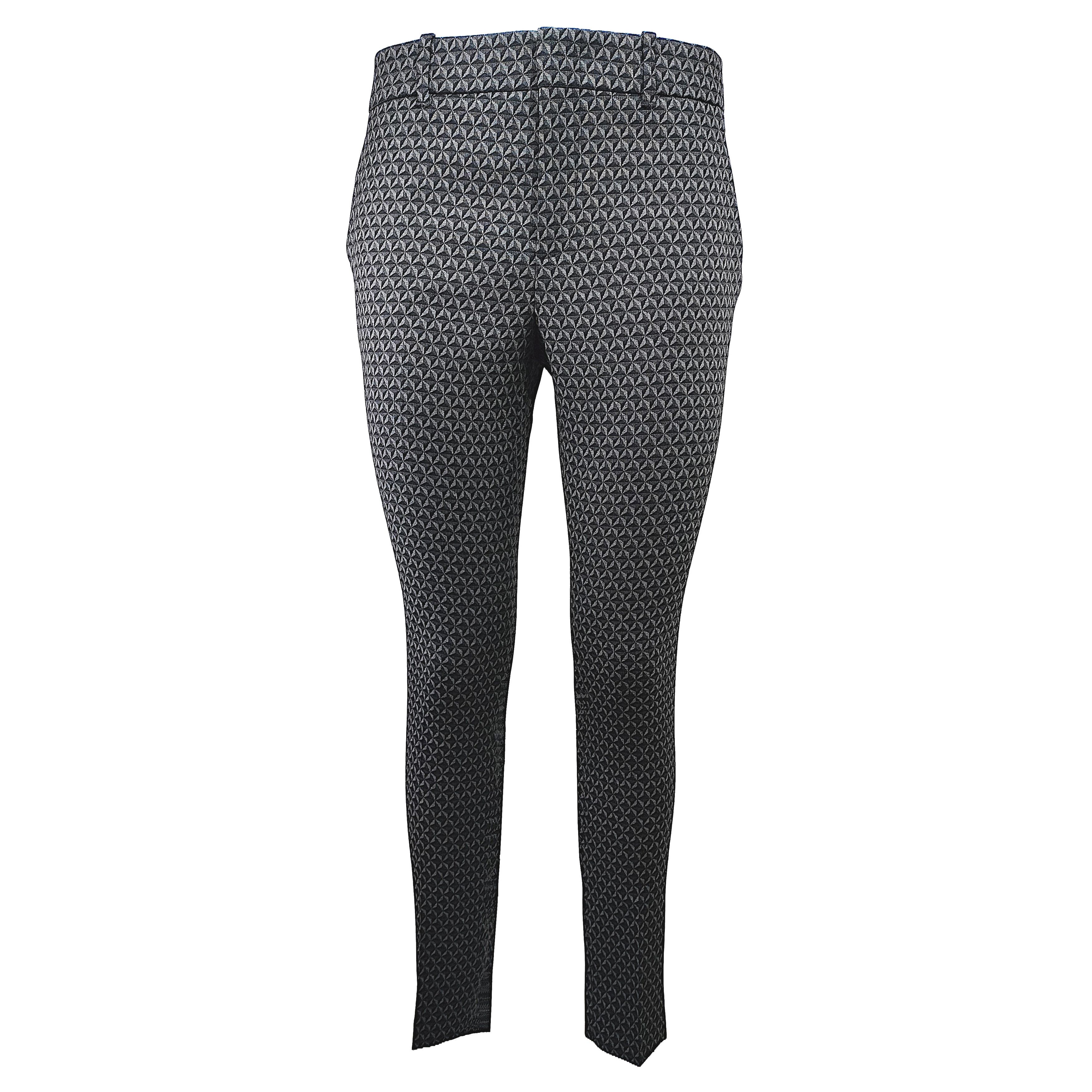 Gucci Authentic Geometric 3D Jacquard Wool-Blend Trousers Size 26" / US 2 / IT 38 - 2 Thumbnail
