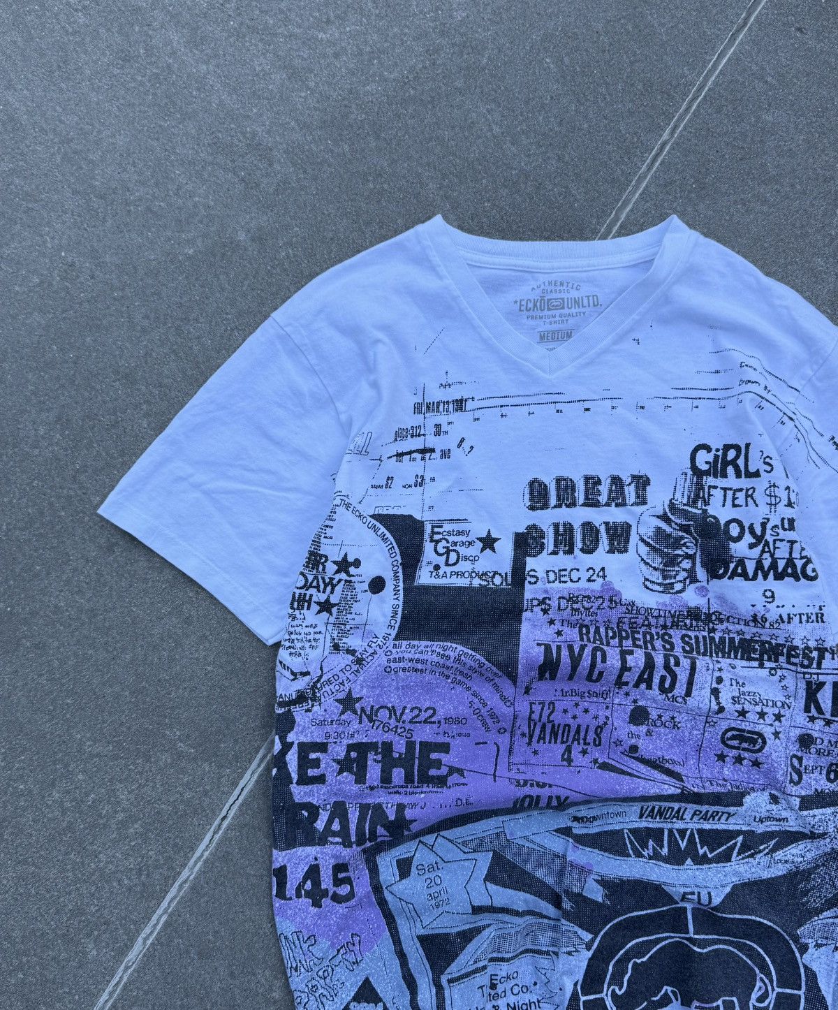 Ecko Unltd. × Vintage Vintage Ecko Unltd Y2K streetwear band rare t-shirt Size US M / EU 48-50 / 2 - 4 Thumbnail
