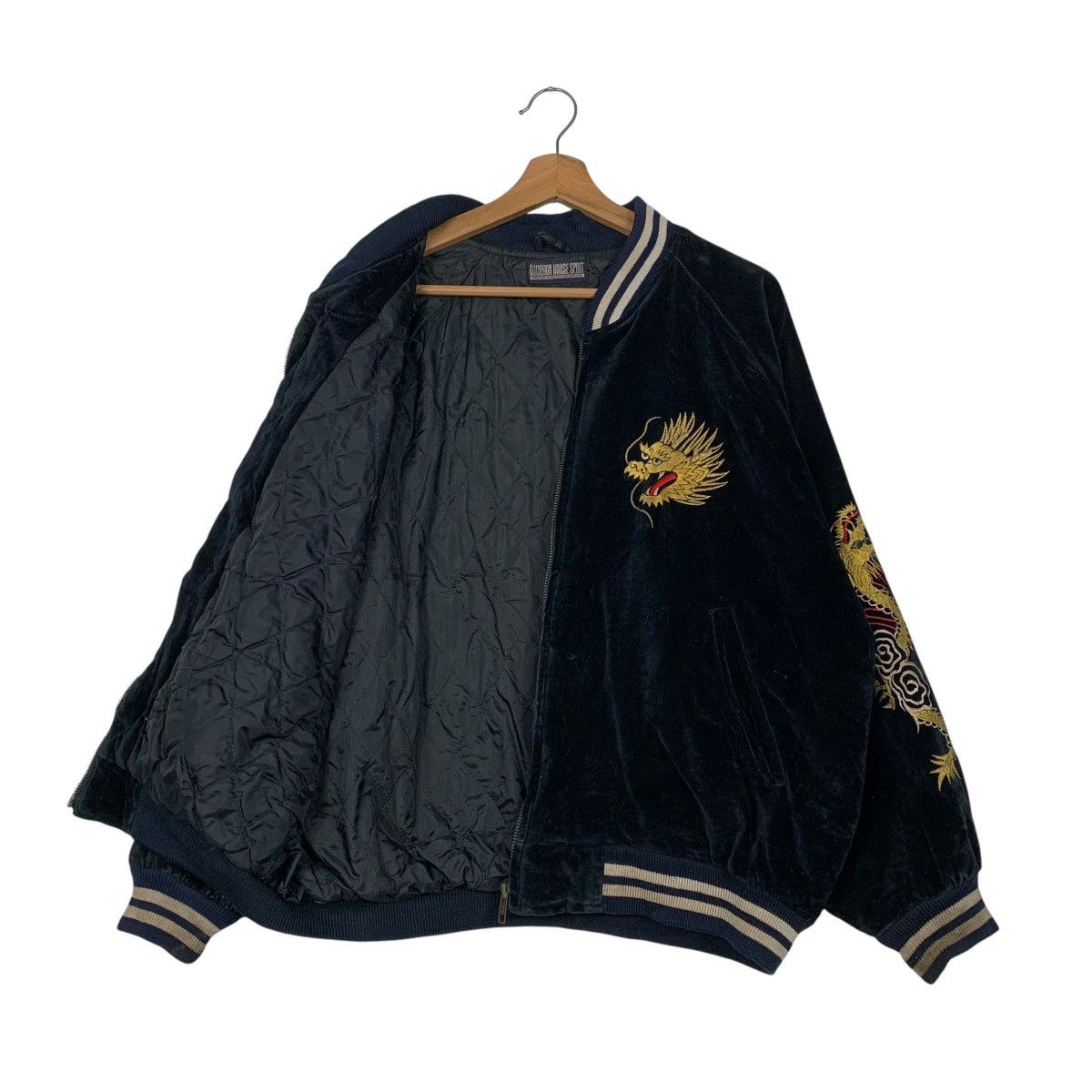 Japanese Brand Japanese Brand Velvet Dragon Sukajan Jacket Size US M / EU 48-50 / 2 - 9 Thumbnail