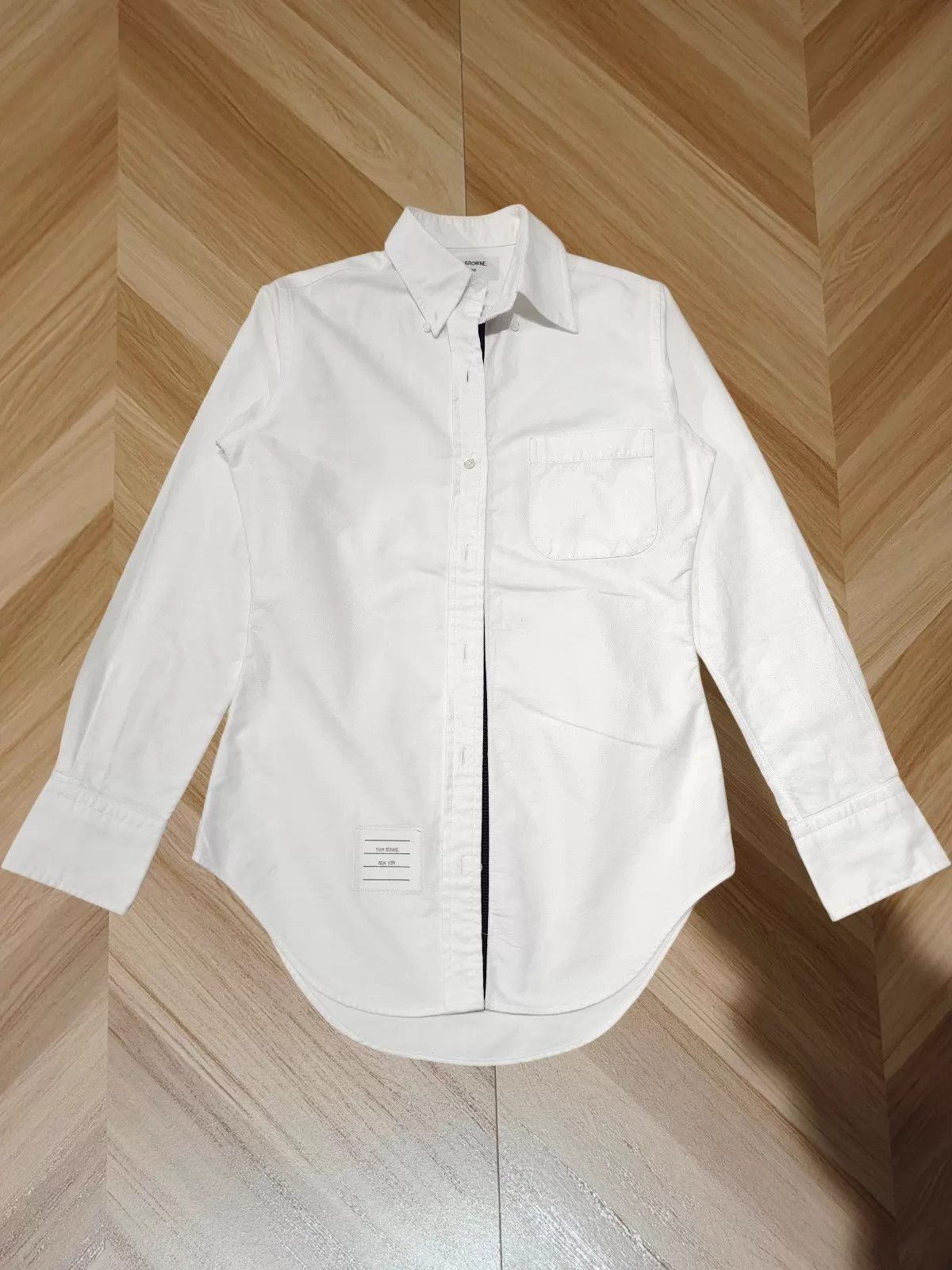 Thom Browne Thom Browne White Shirt S 99 New Size XS / US 0-2 / IT 36-38 - 1 Thumbnail