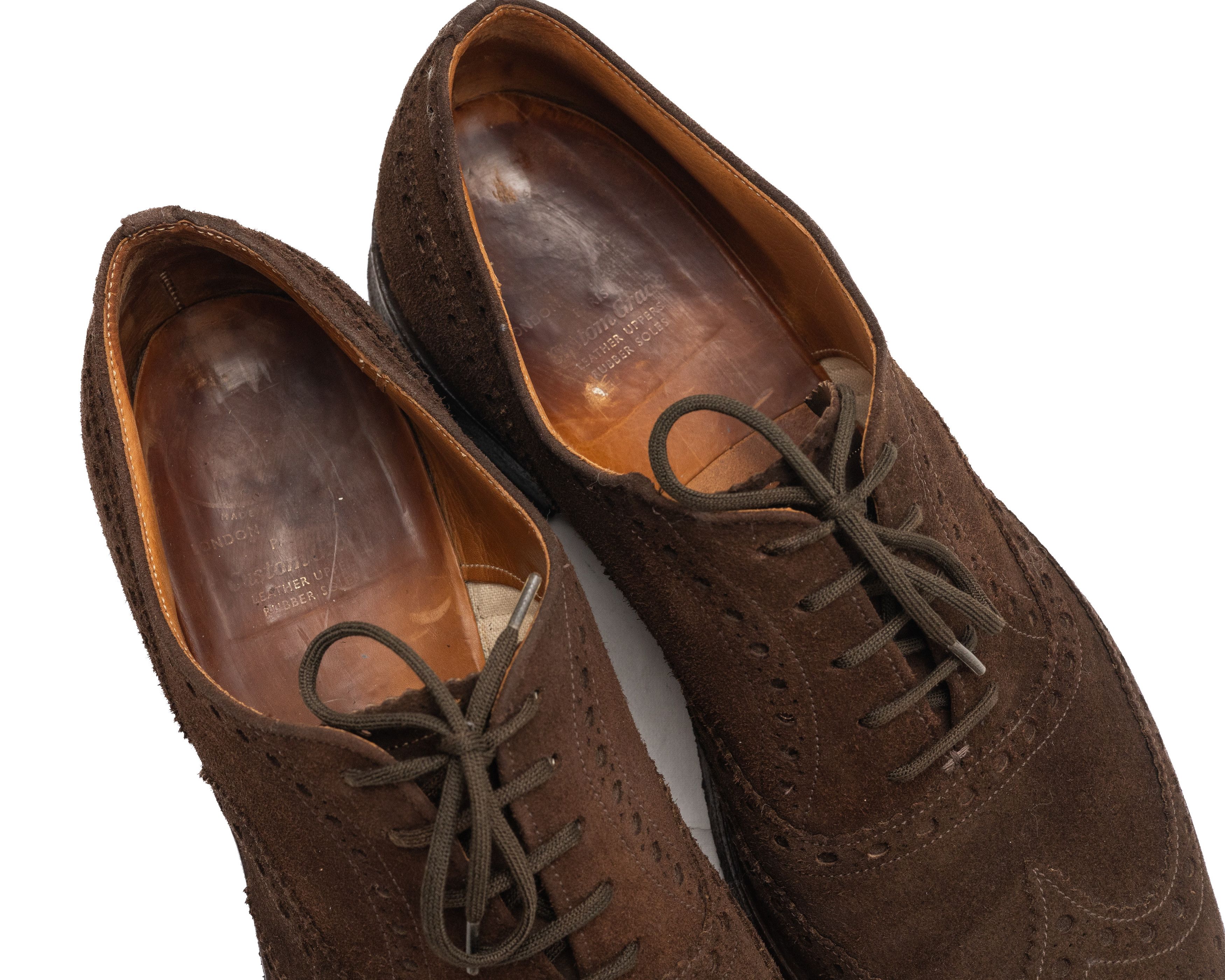 Church's CHURCH’S Fairfield Suede Wing Tip Derby Size US 9.5 / EU 42-43 - 7 Thumbnail