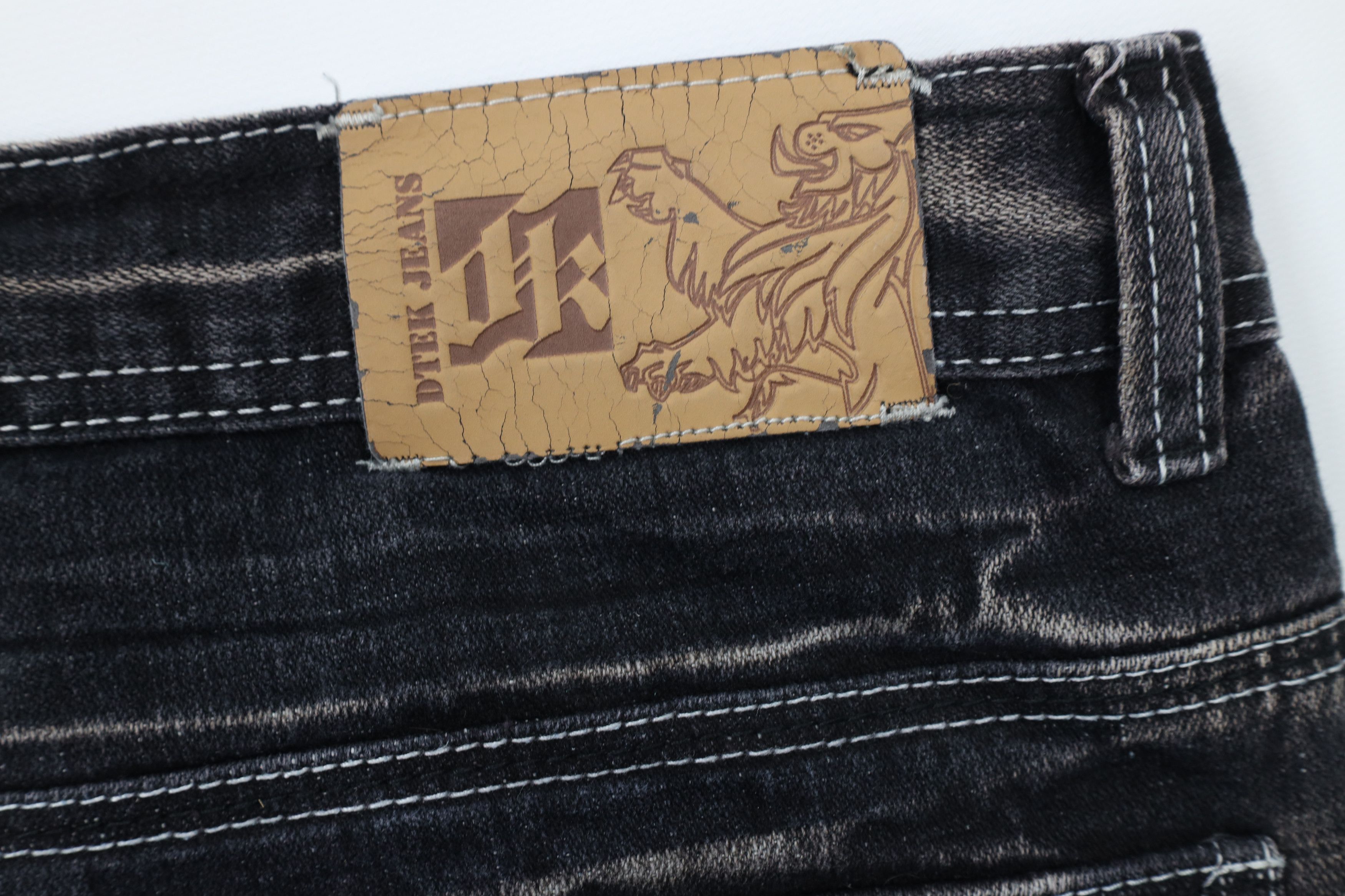 Vintage Vintage Y2K Streetwear Tie Cuff Capris Denim Jeans Shorts Size US 42 / EU 58 - 11 Thumbnail