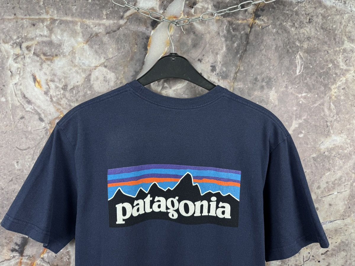 Patagonia Men’s Patagonia T-Shirt Blue Big Logo Streetwear Size Medium Size US M / EU 48-50 / 2 - 9 Thumbnail