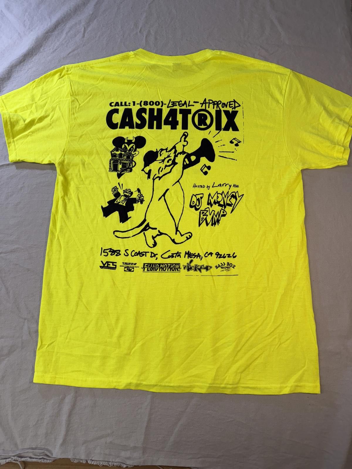 Gildan Vans Skate Party Promo T-shirt Cash4Trix Skate Tee L Size US L / EU 52-54 / 3 - 1 Thumbnail