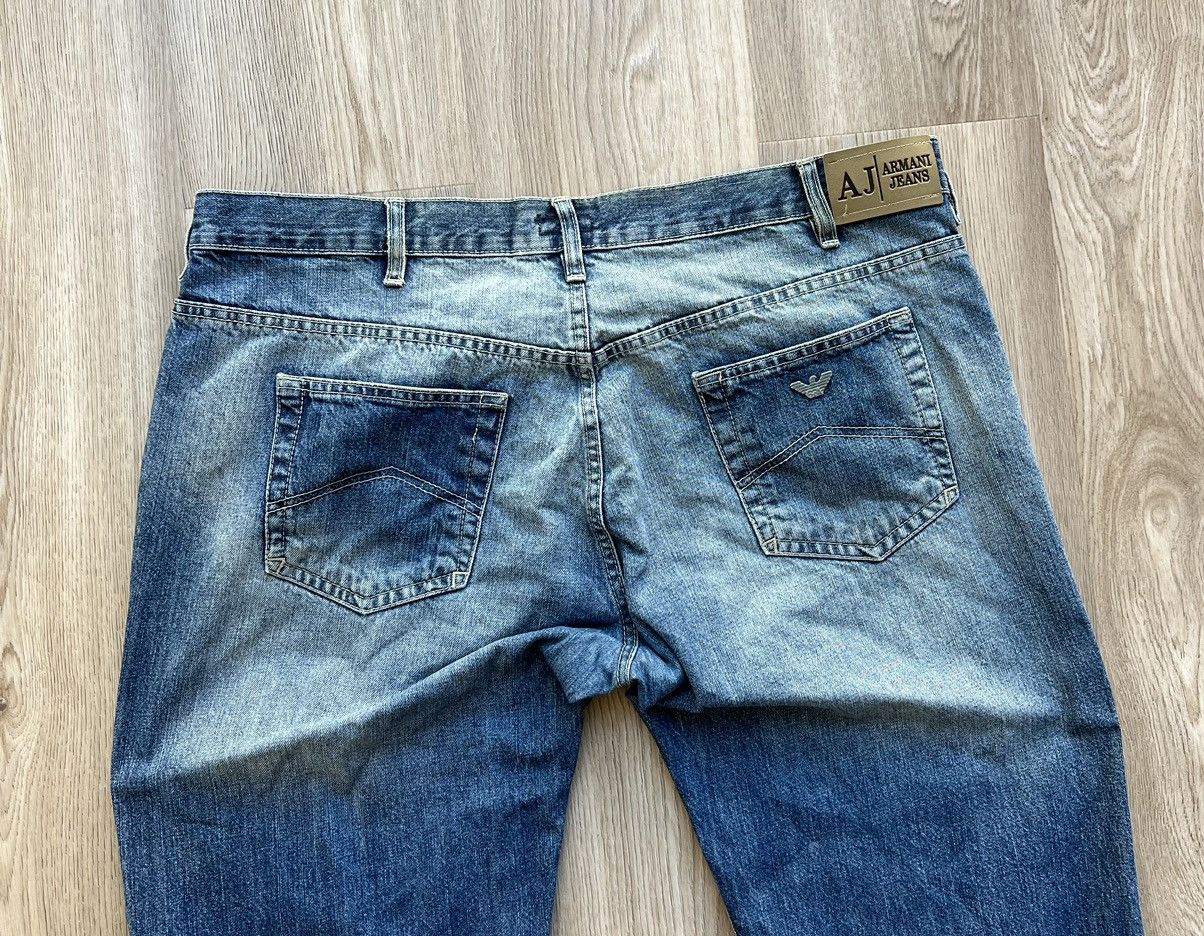 Armani × Vintage Vintage Armani Indigo Jeans Size US 44 / EU 60 - 3 Thumbnail