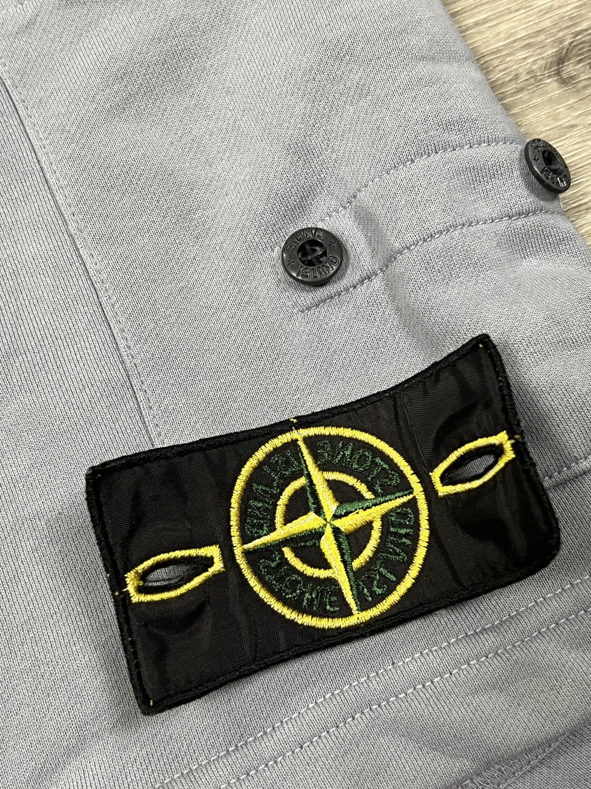 Stone Island Stone Island Bermuda Cargo Shorts Cotton Dark Grey Men's S Size US 32 / EU 48 - 5 Thumbnail