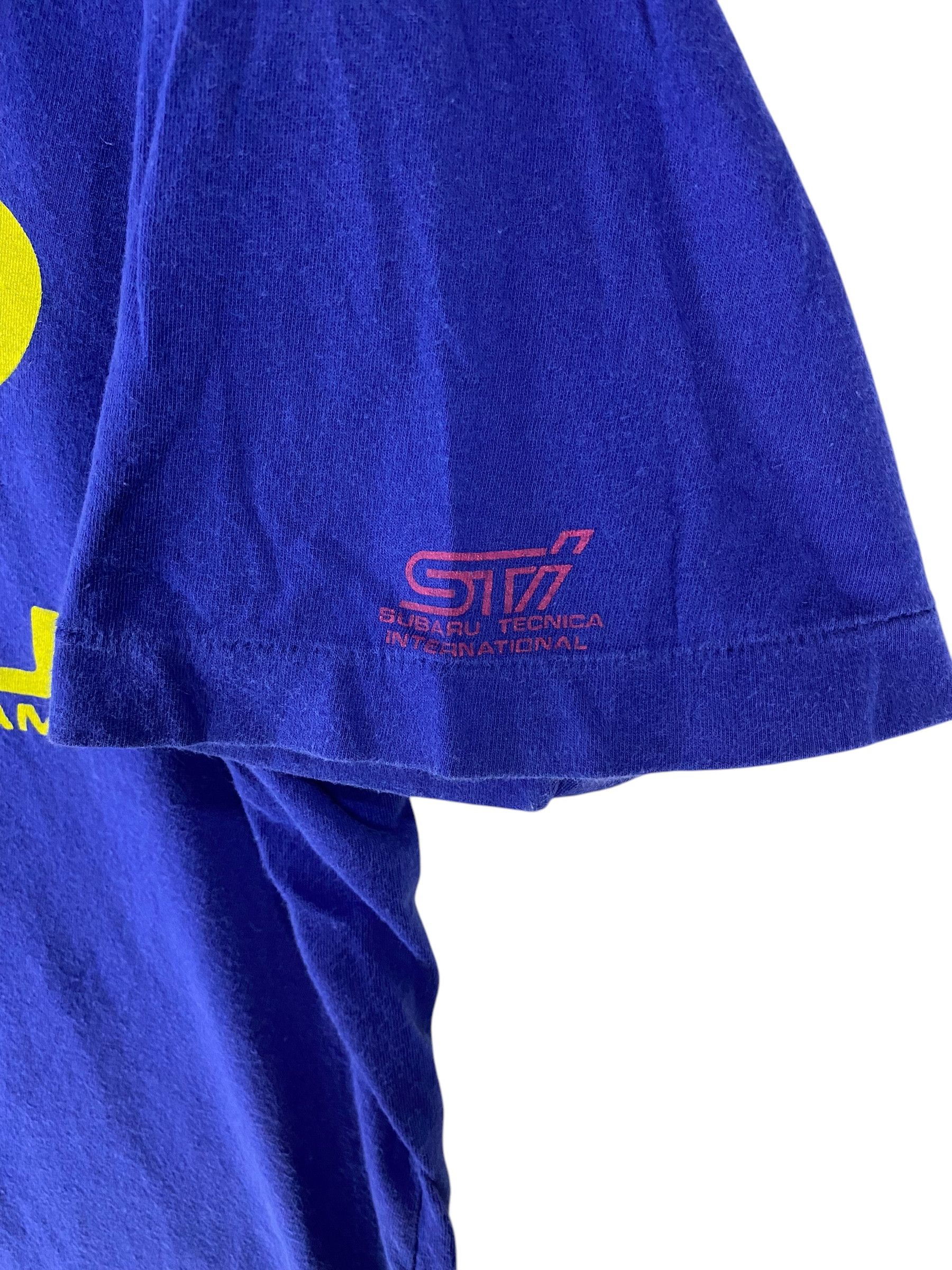 Vintage 90s Subaru 555 world rally team Vintage tshirt jdm sti Size US M / EU 48-50 / 2 - 5 Thumbnail