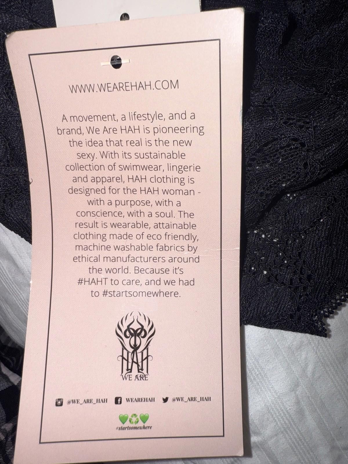 Other We Are HAH Bodysuit - Black - Reversible - Size S - $178 Size ONE SIZE - 2 Thumbnail