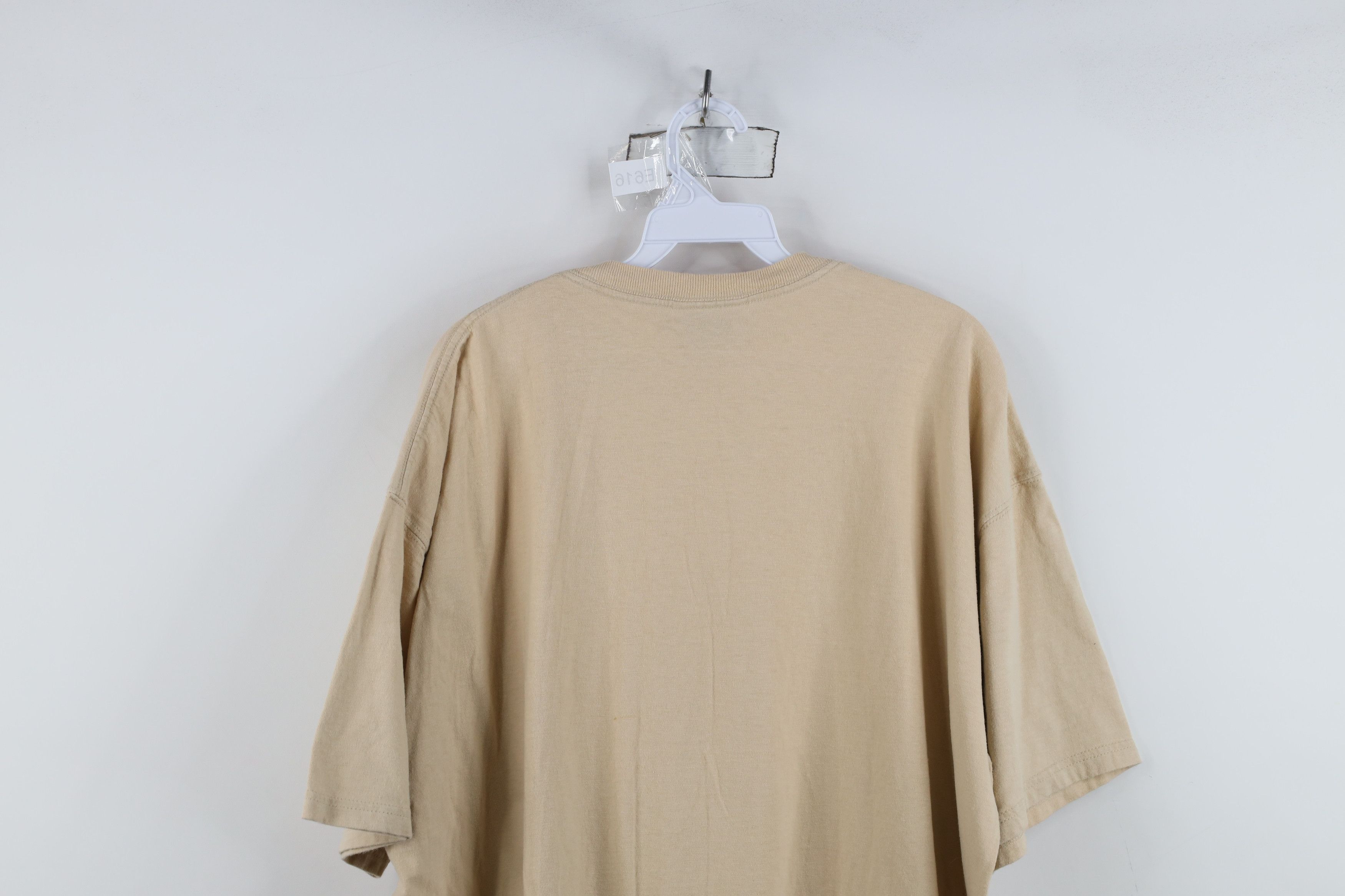 Russell Athletic Vintage 90s Russell Athletic Cotton T-Shirt Beige Khaki Size US XL / EU 56 / 4 - 13 Thumbnail