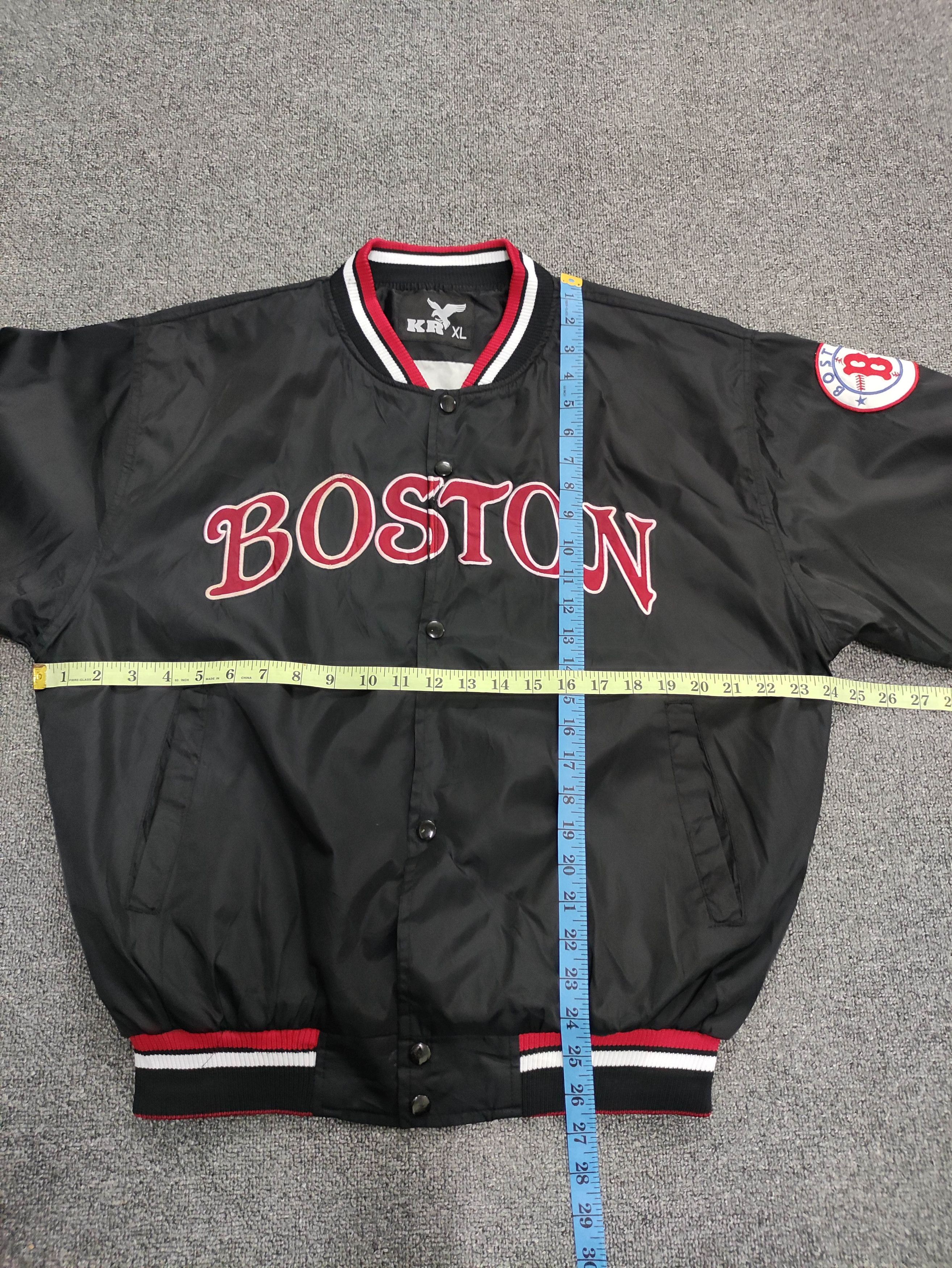 Japanese Brand Vintage Boston Bomber Jacket Snap Button By KR Size US XL / EU 56 / 4 - 10 Thumbnail