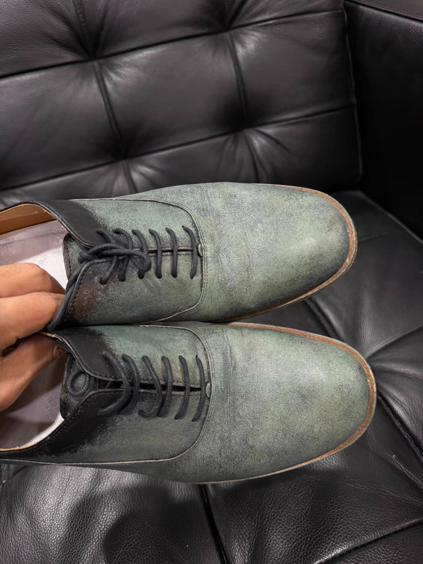Maison Margiela Maison Margiela Gradient Dye Derby Boots K20 Size US 7.5 / EU 40-41 - 5 Thumbnail