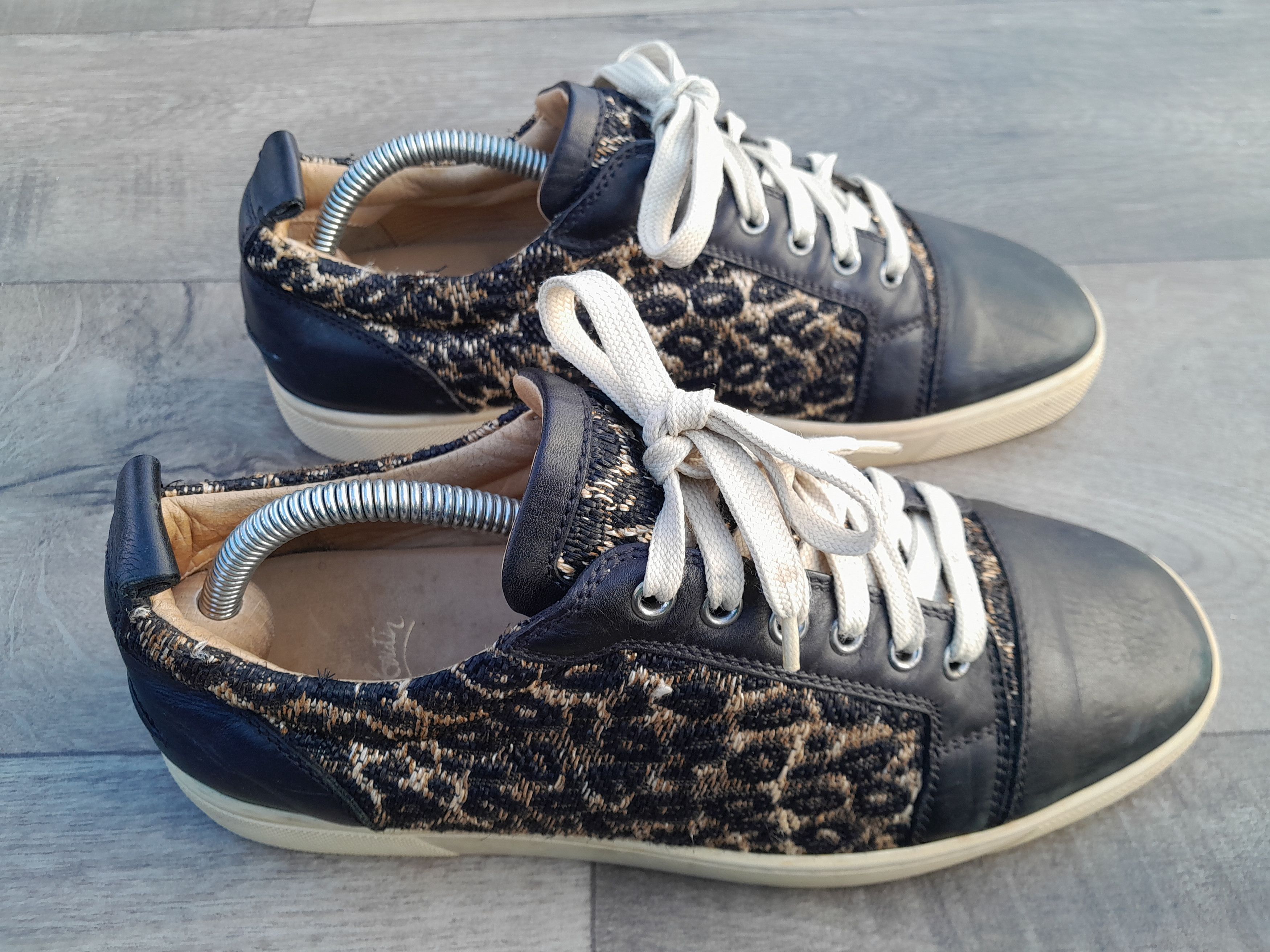 Christian Louboutin Rare Mens Christian Louboutin Leopard Sneakers! Size US 8.5 / EU 41-42 - 2 Thumbnail
