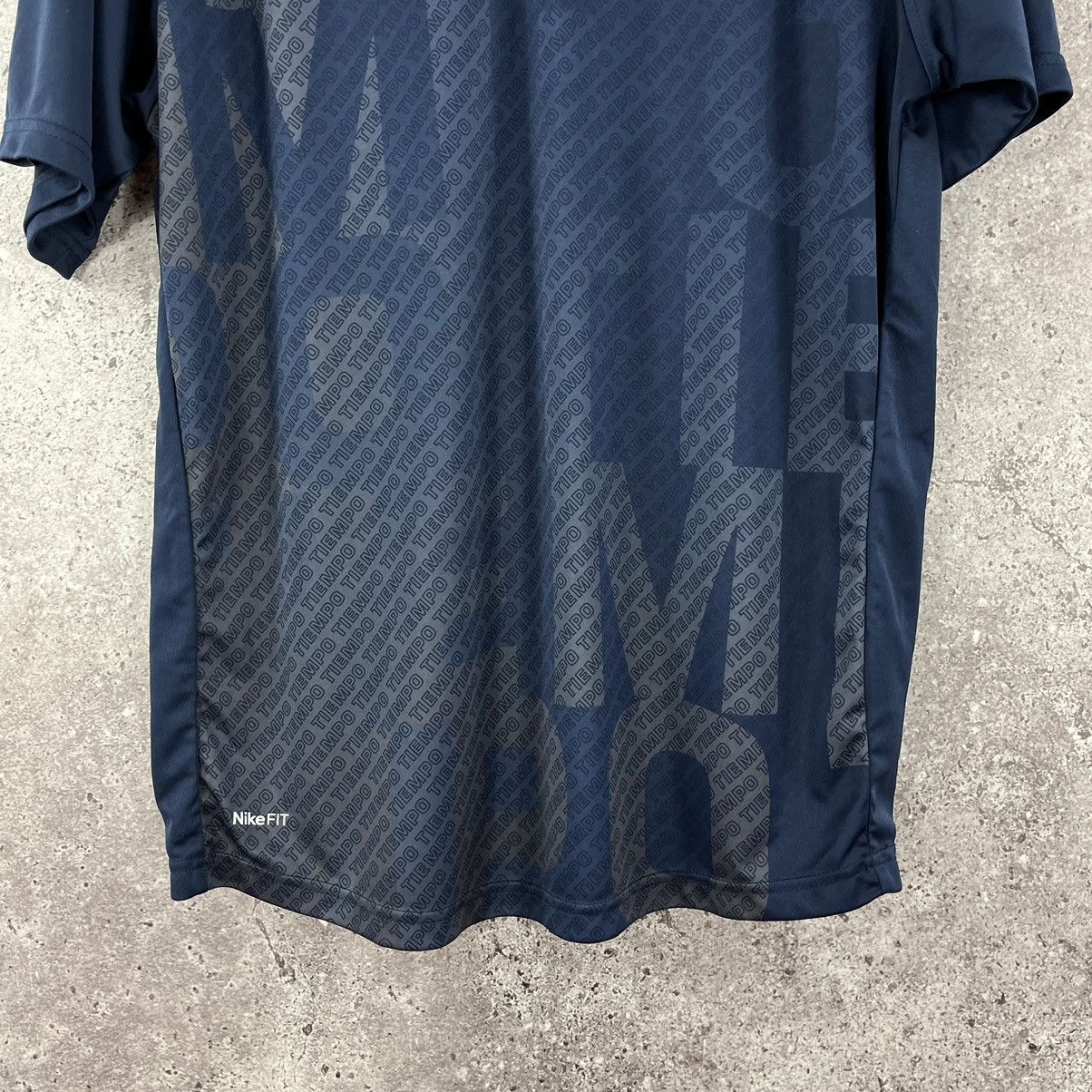Nike × Vintage Vintage 2000x NikeFit Tiempo Collared T-Shirt Jersey Size M Size US M / EU 48-50 / 2 - 6 Thumbnail
